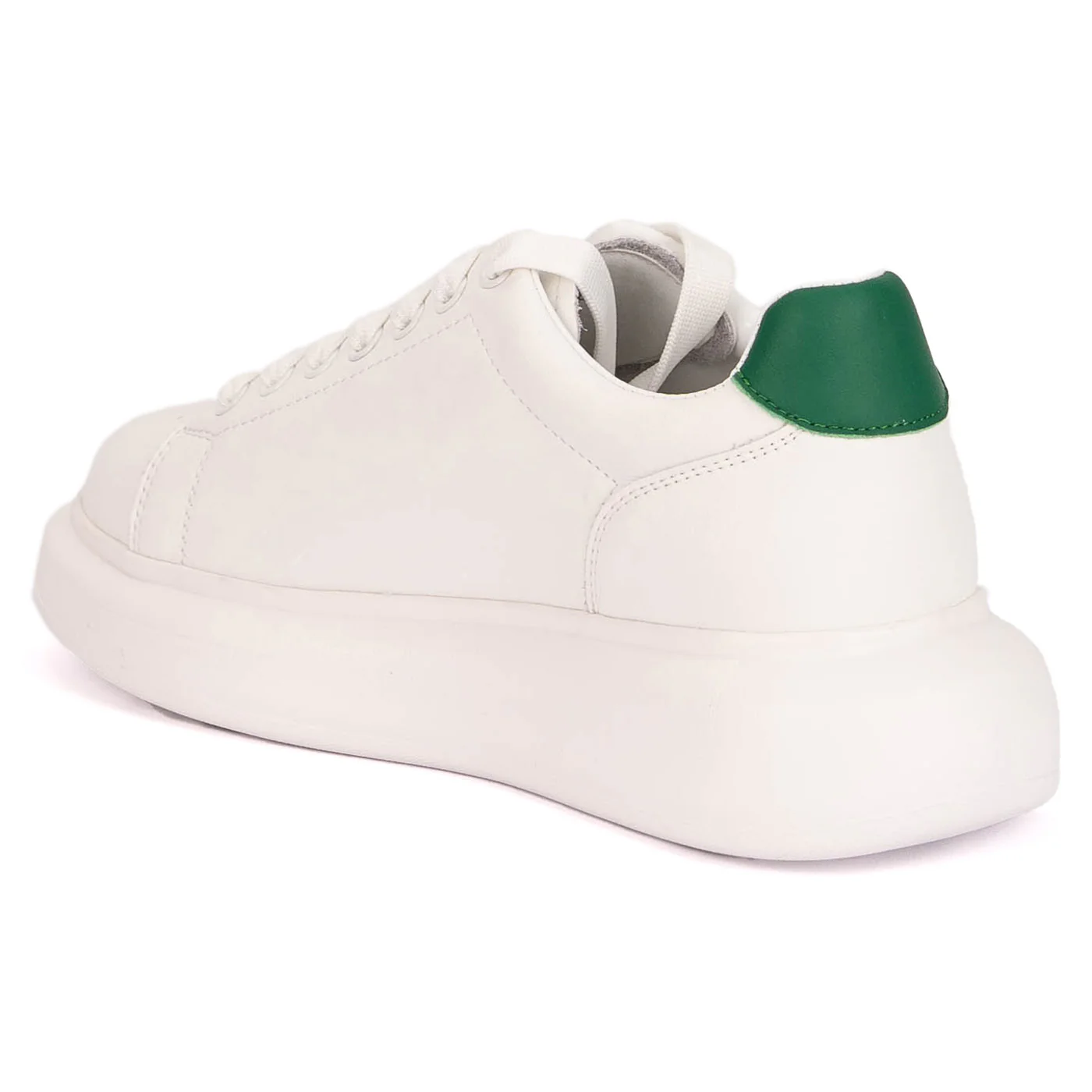 Pantofi dama casual din piele naturala alba 18781 - Image 2