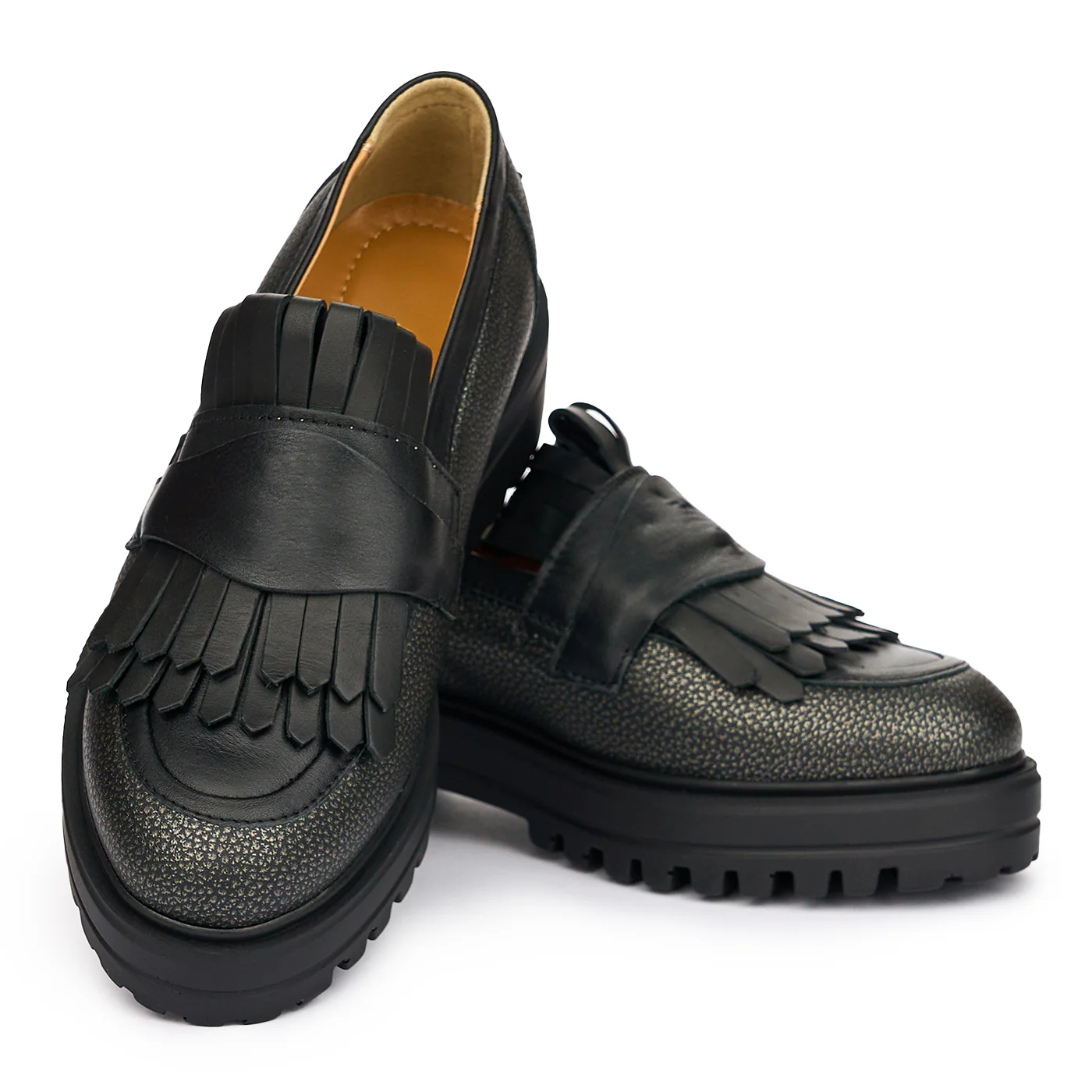 Pantofi dama casual din piele naturala fara accesoriu 10812 - Image 3