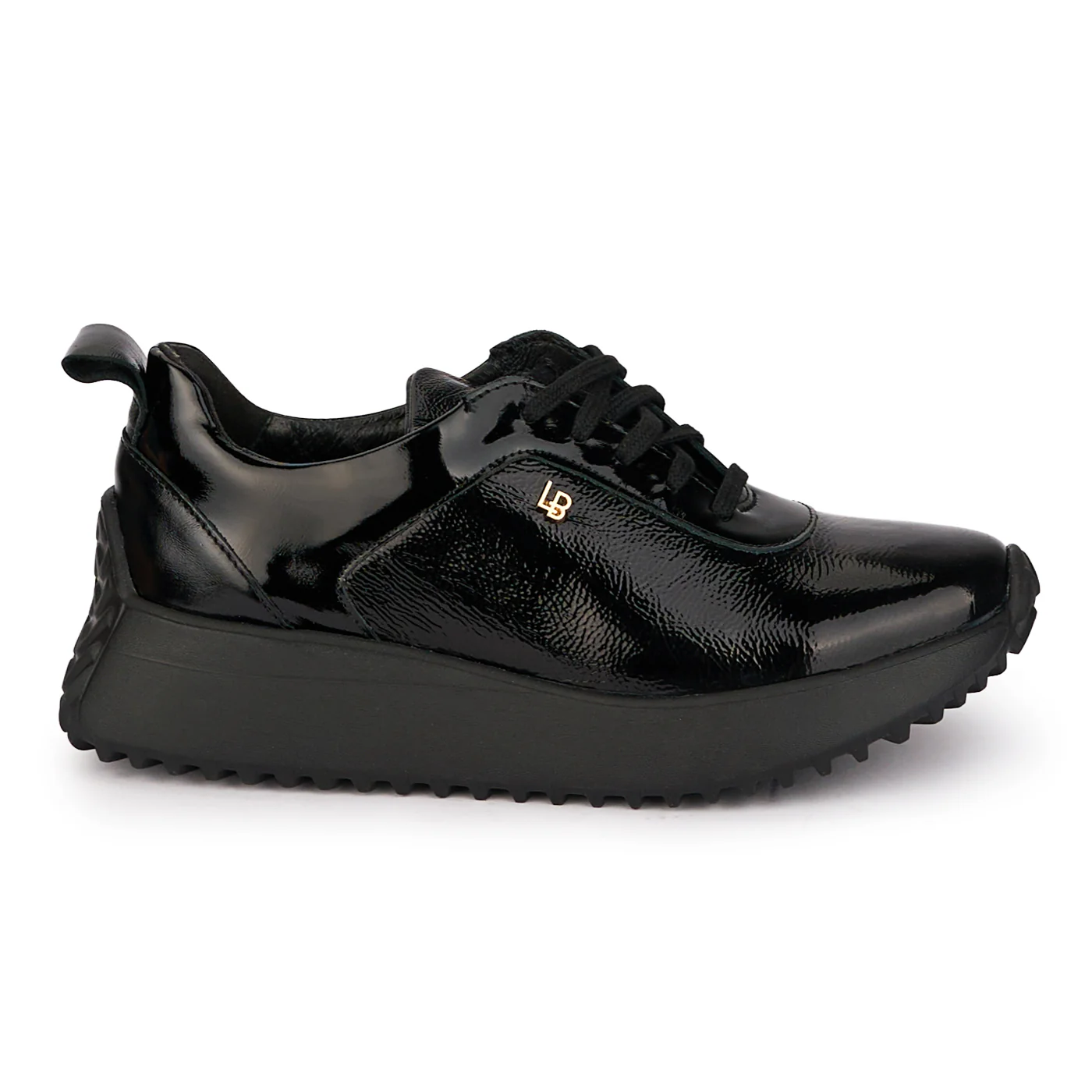 Pantofi dama casual din piele naturala neagra 18485