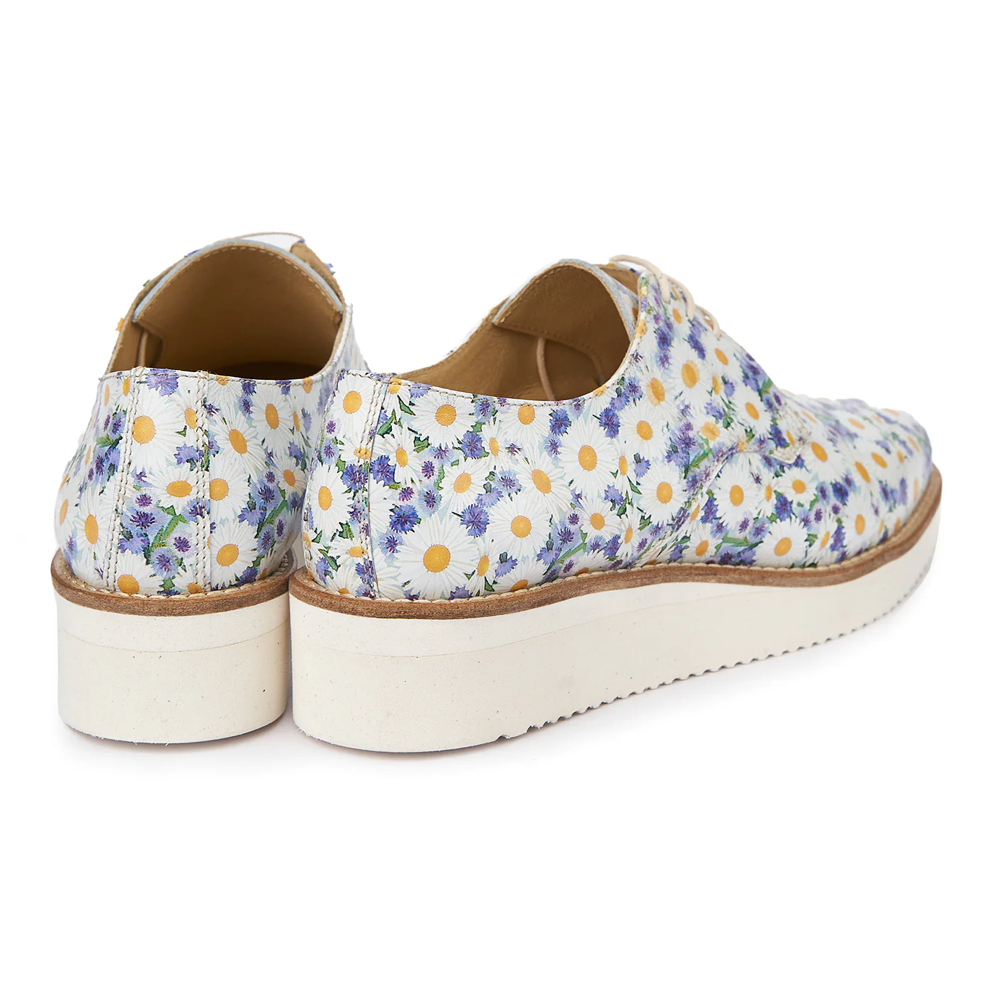 Pantofi dama piele naturala cu talpa usoara model floral 1931 - Image 2