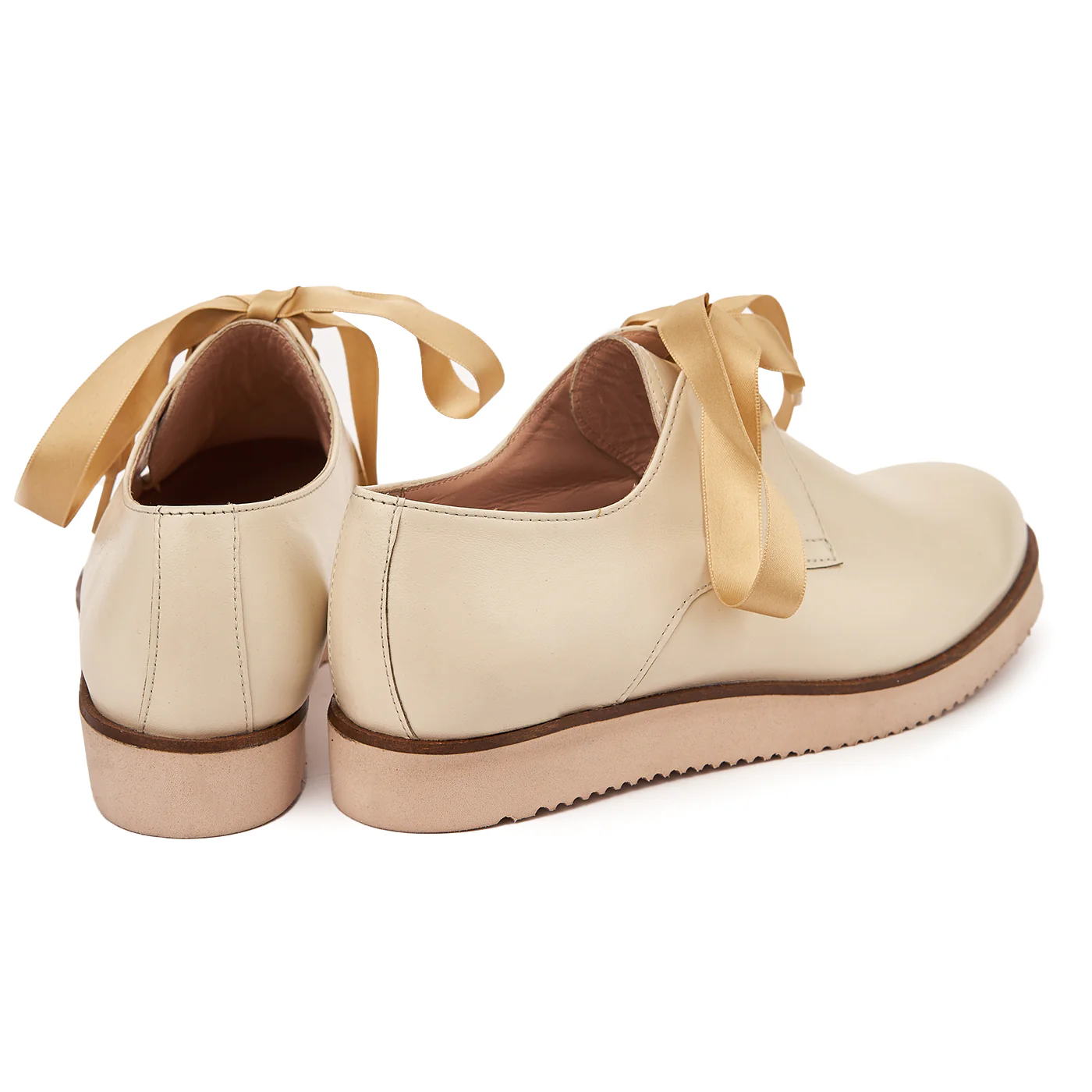 Pantofi dama cu siret din Piele Naturala 8062 - Image 2
