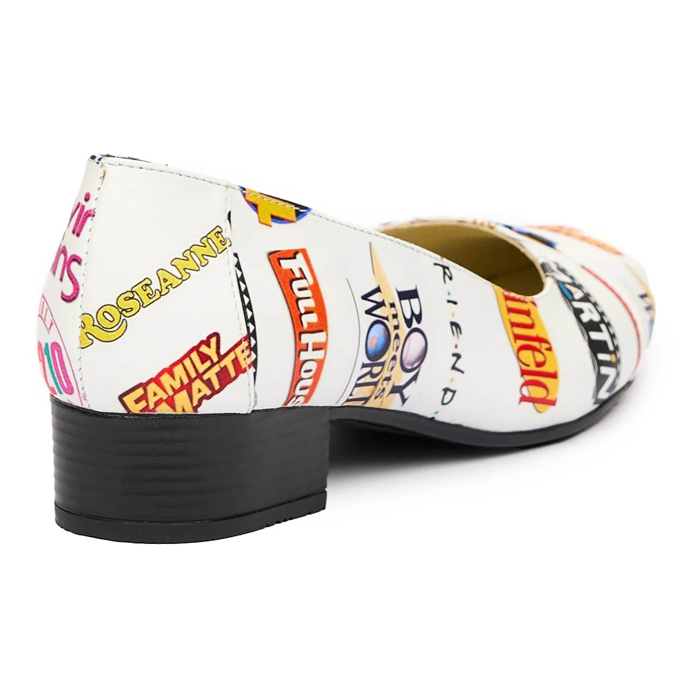 Pantofi dama cu toc mic din piele naturala 9459 - Image 2