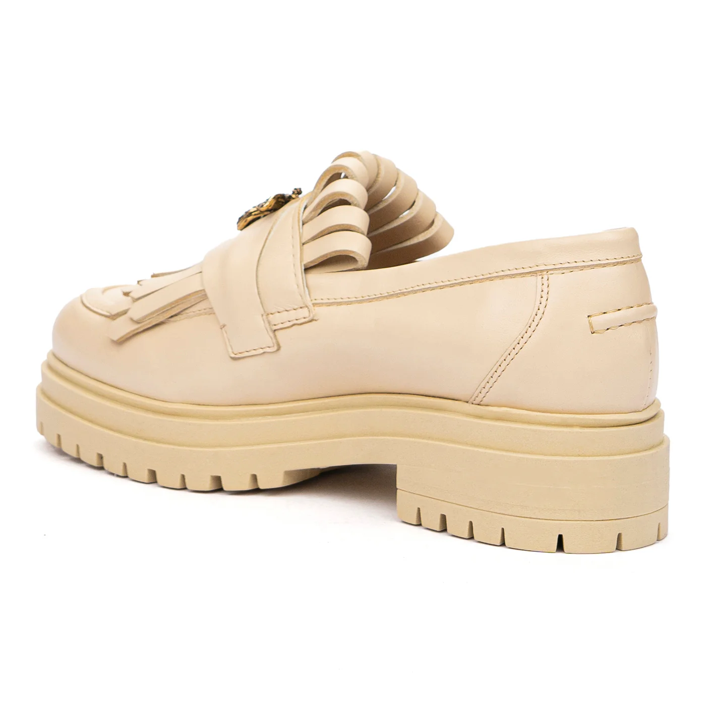 Pantofi Dama de Piele Naturala Casual cu Toc 4 Cm 8559 - Image 3