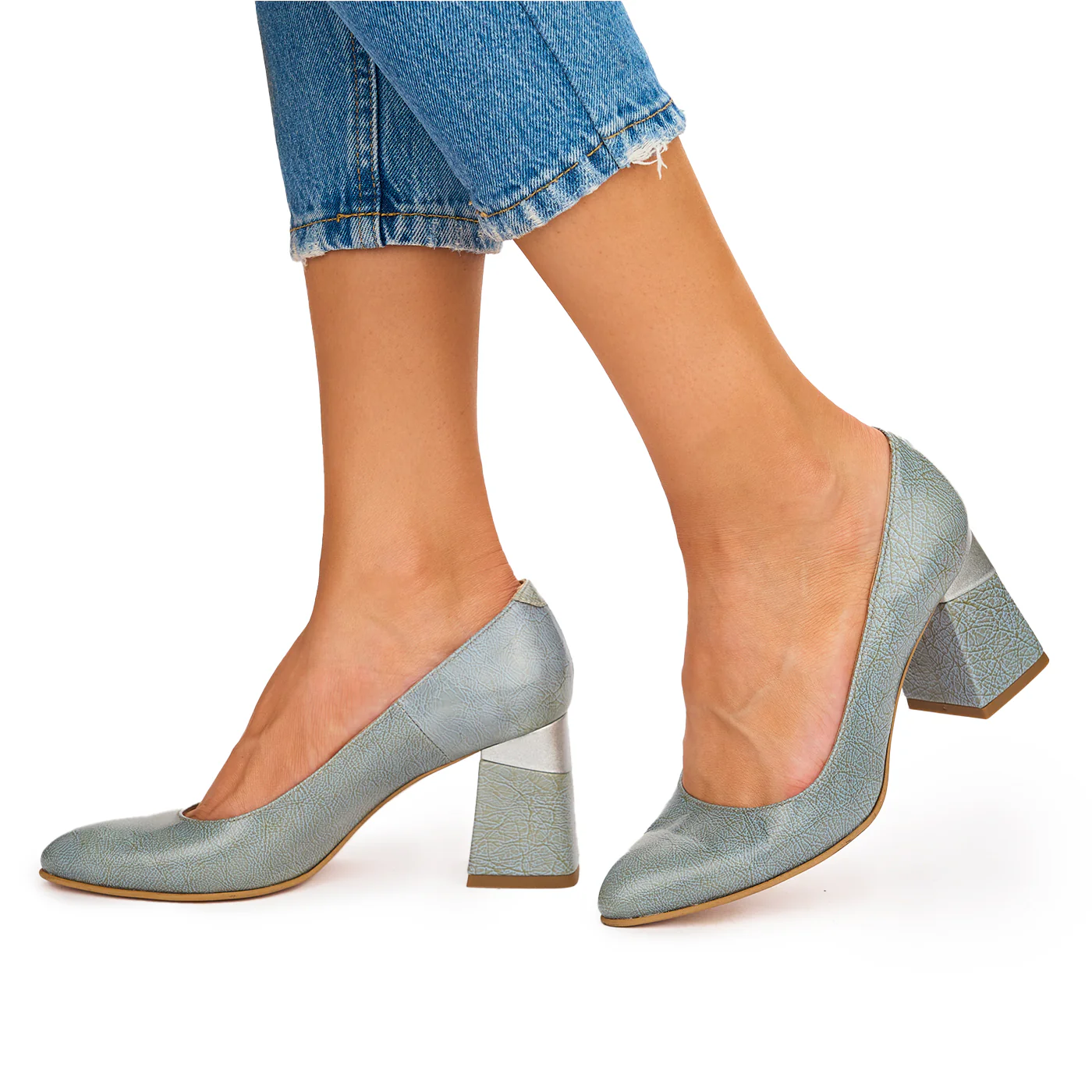 Pantofi dama din piele naturala 10349 - Image 3