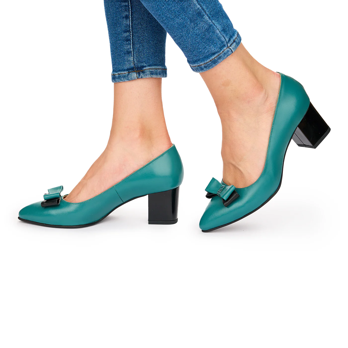 Pantofi dama din piele naturala 10889 - Image 3