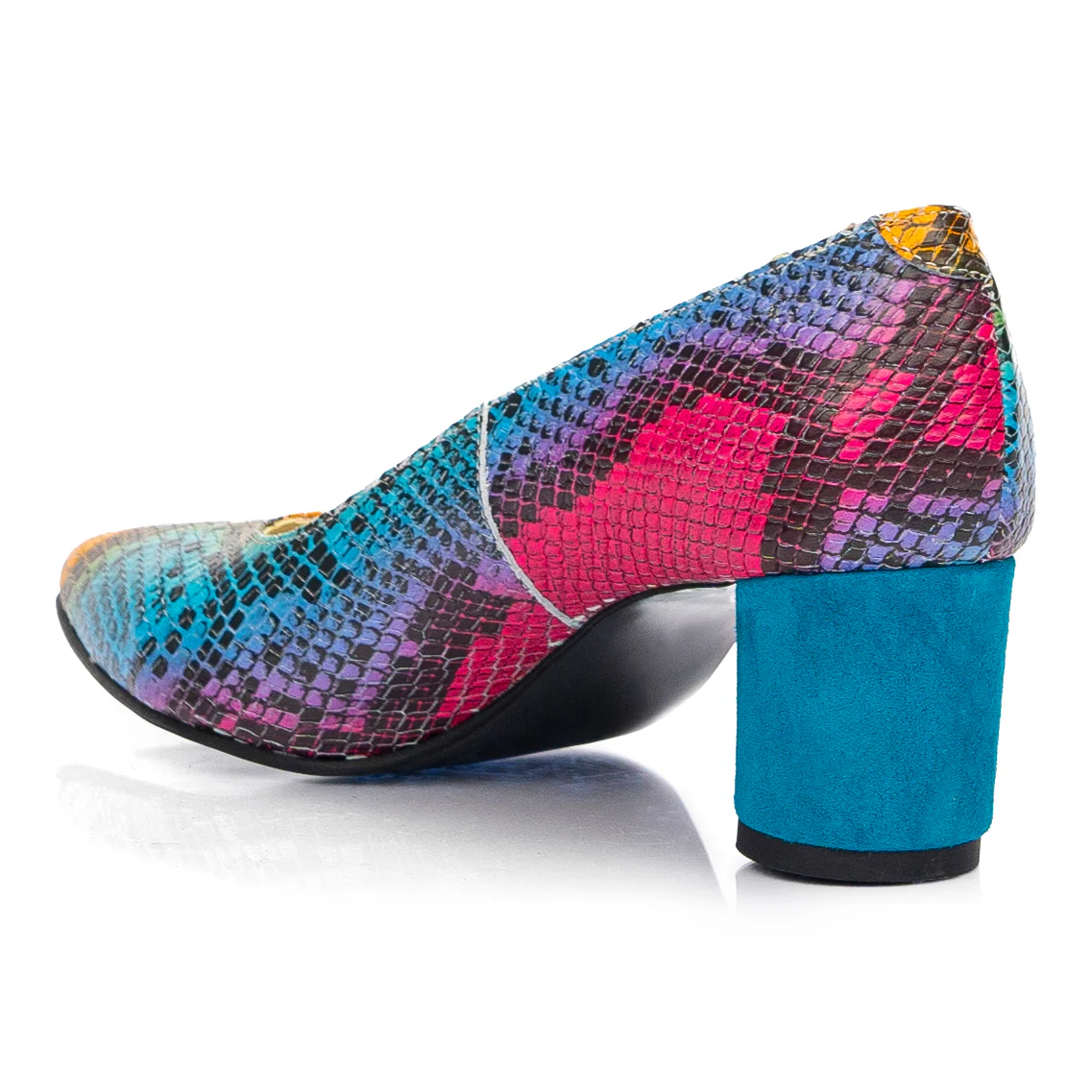 Pantofi dama din piele naturala 9728 - Image 3