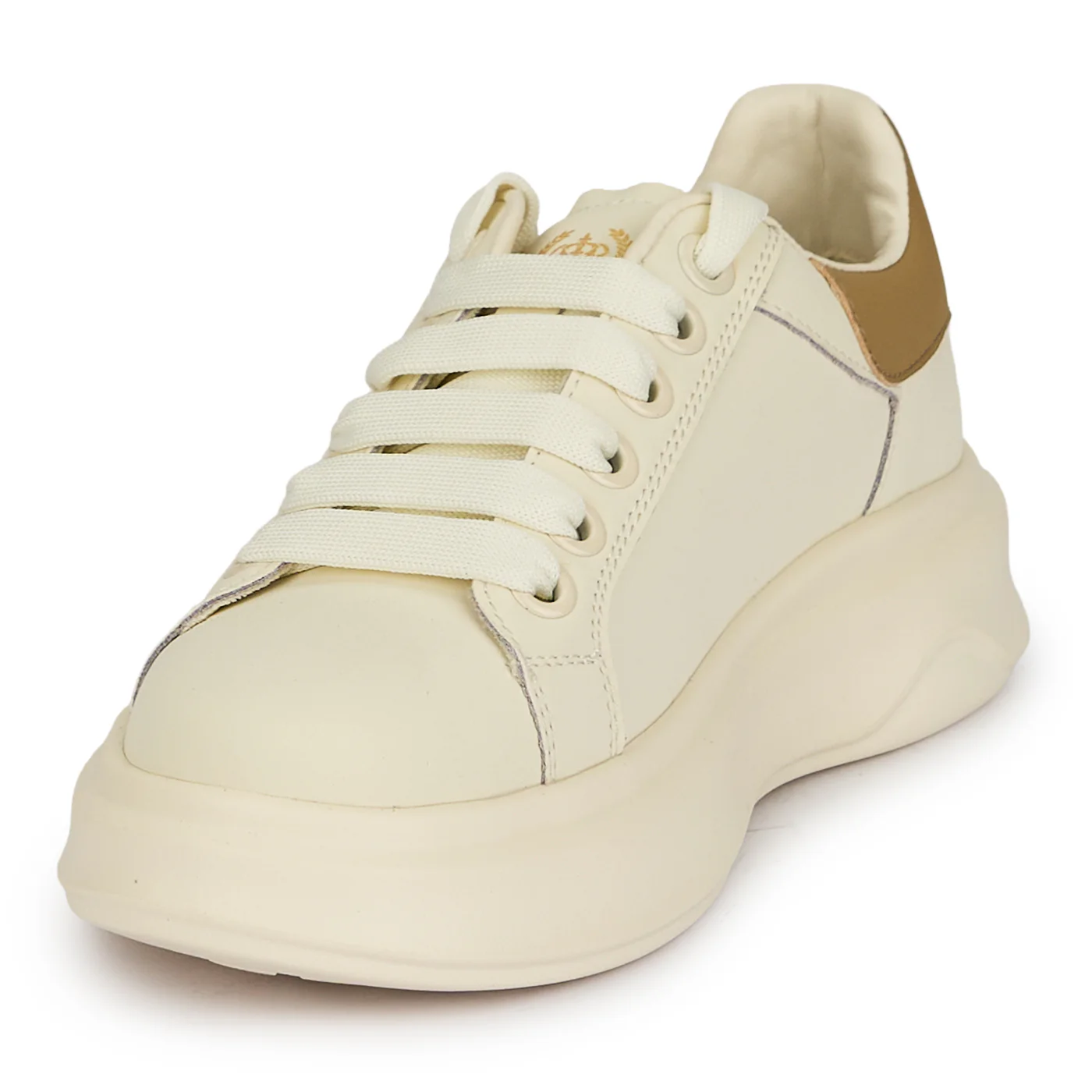 Pantofi dama din piele naturala alba 19248 - Image 3