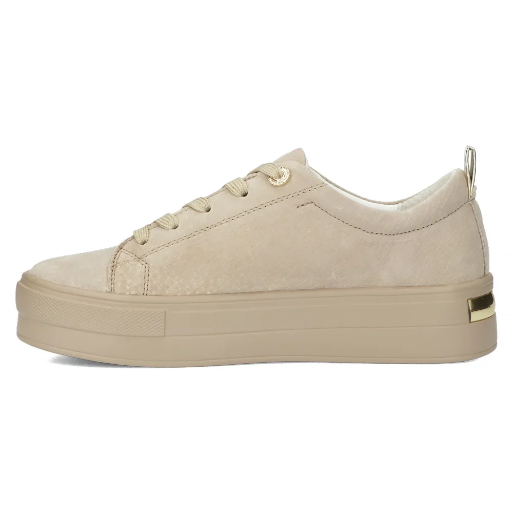 Pantofi dama din piele naturala bej 14817 - Image 3