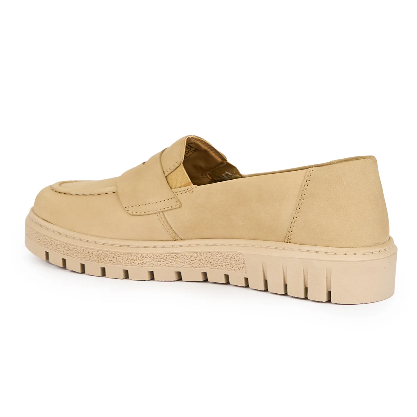 Pantofi dama din piele naturala bej 15251 - Image 2