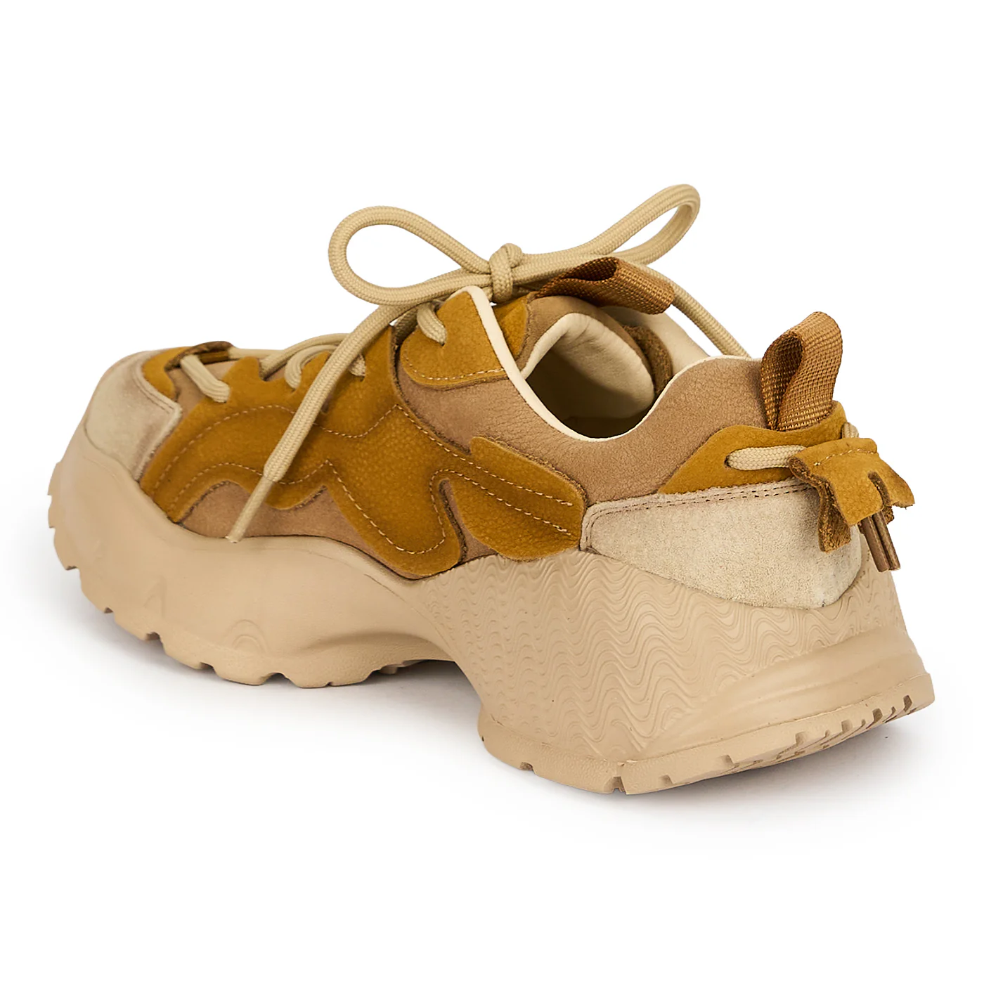 Pantofi dama din piele naturala galbena 19255 - Image 2
