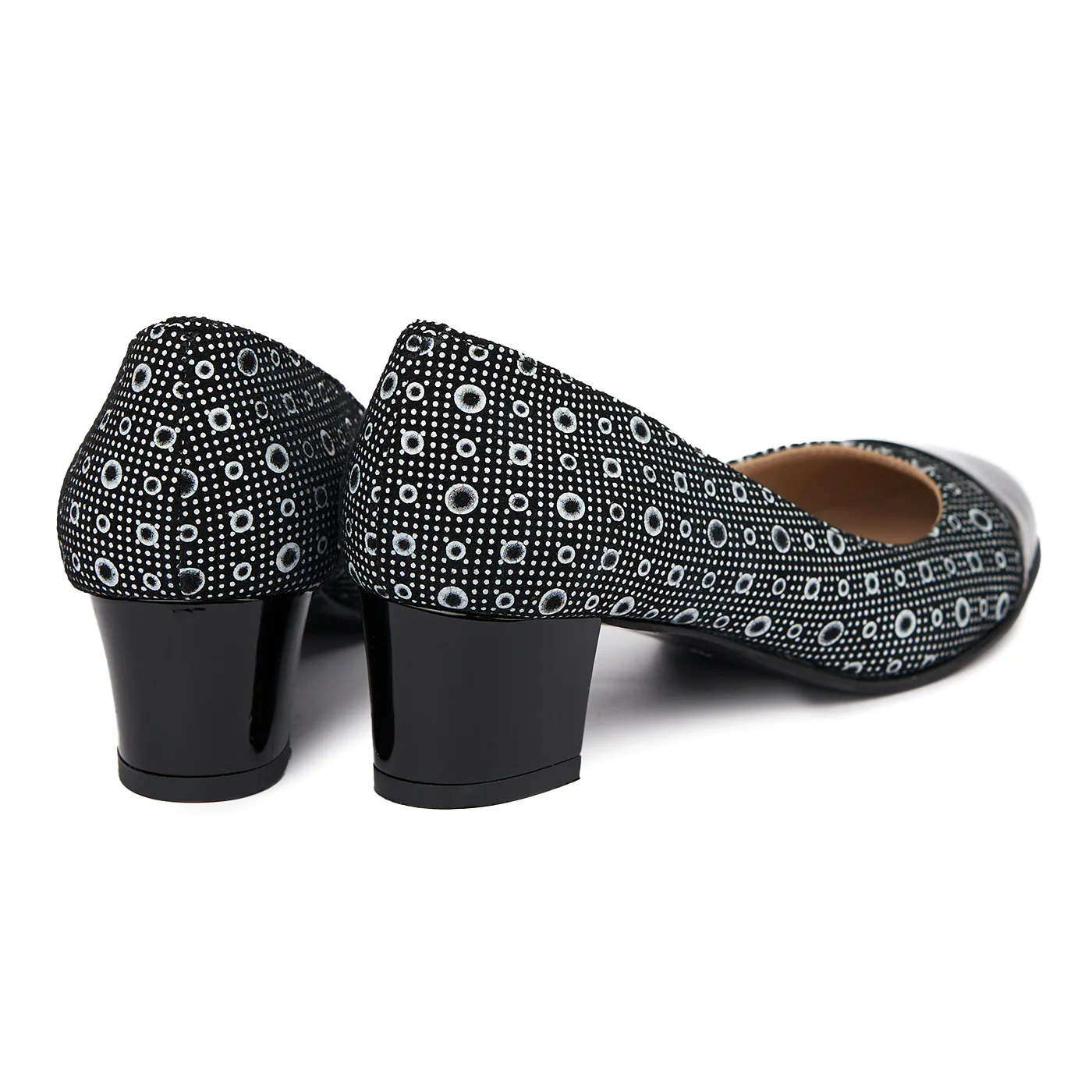 Pantofi dama din piele naturala bej 4924 - Image 2