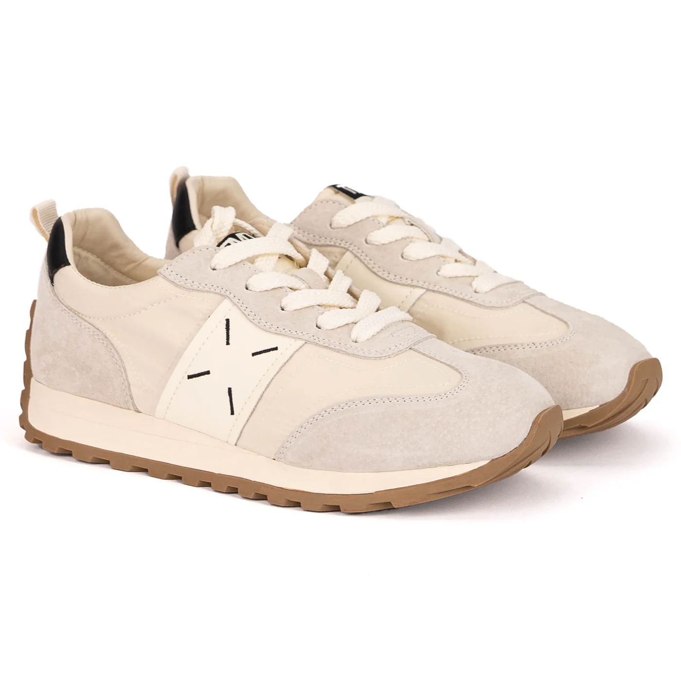 Pantofi dama din piele naturala crem 18803 - Image 4