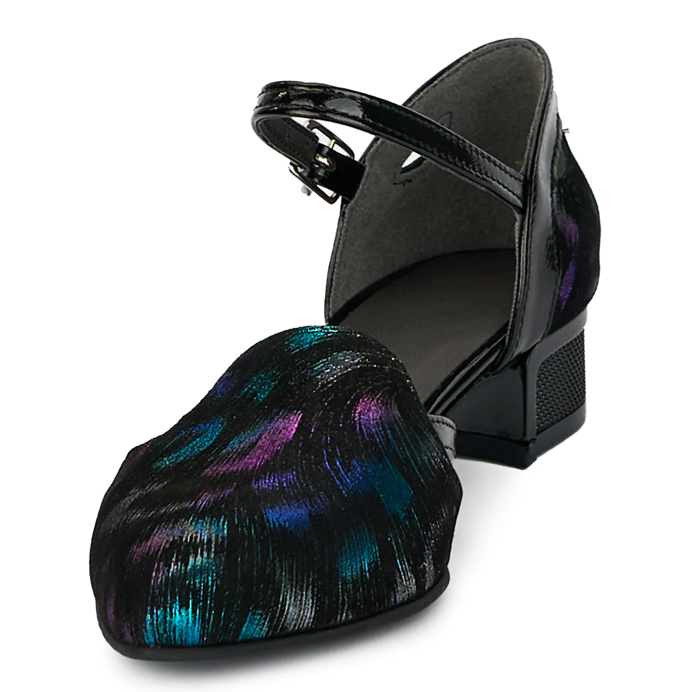 Pantofi dama din piele naturala cu toc mic 3.5 cm 17878 - Image 3