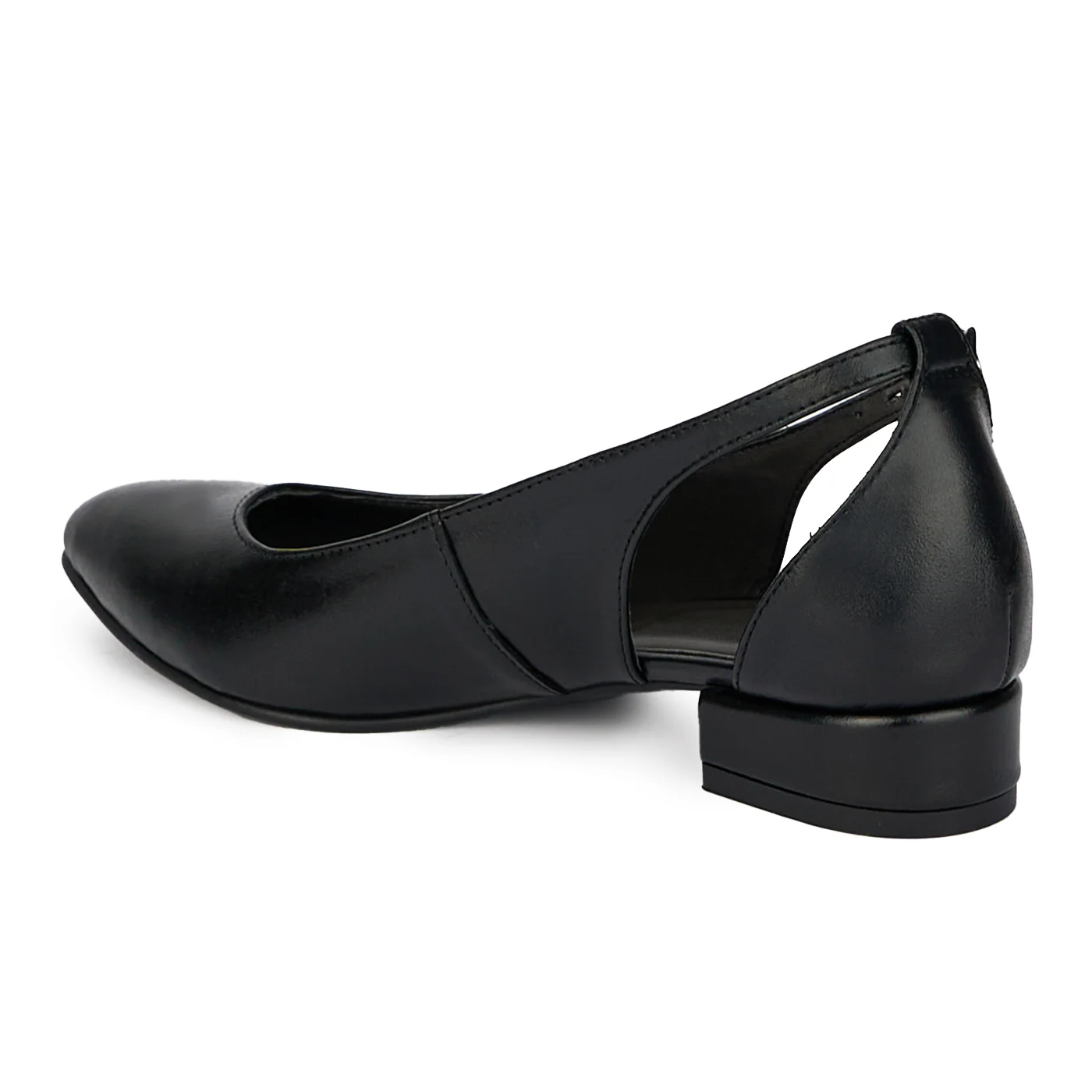 Pantofi dama din piele naturala cu toc mic 3 cm 17937 - Image 2