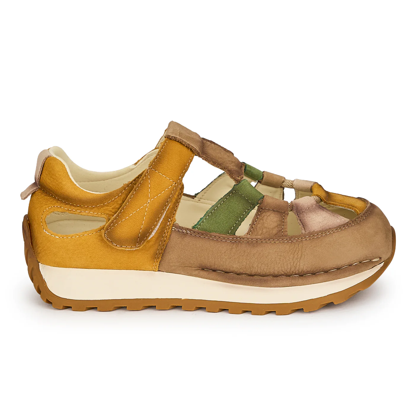Pantofi dama din piele naturala decupata 19341