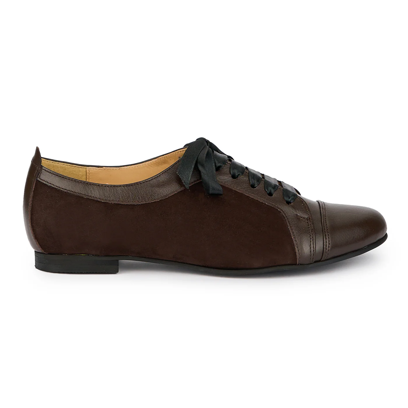 Pantofi dama din piele naturala maro 15265
