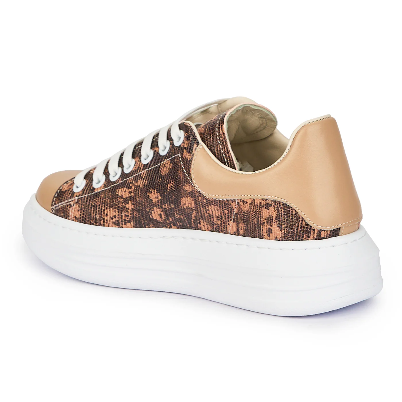 Pantofi dama din piele naturala multicolor 15523 - Image 2