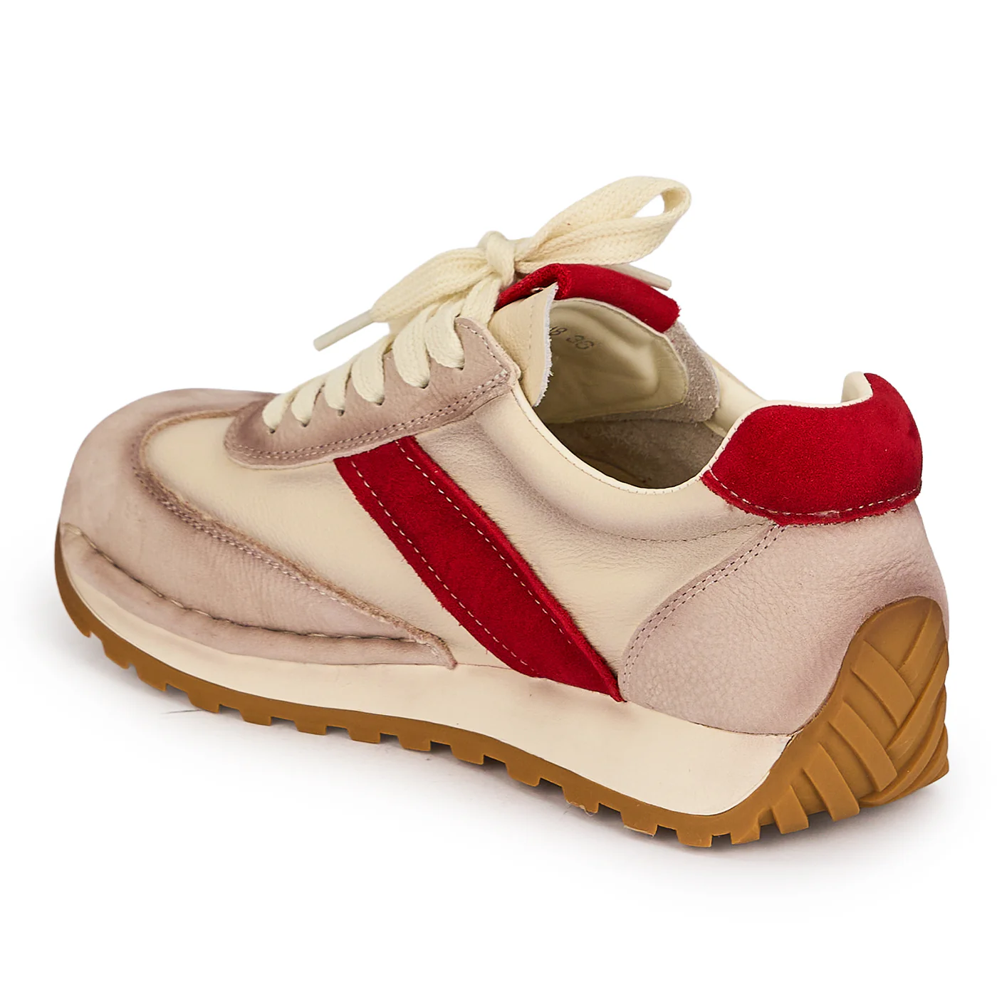 Pantofi dama din piele naturala multicolora 19547 - Image 2
