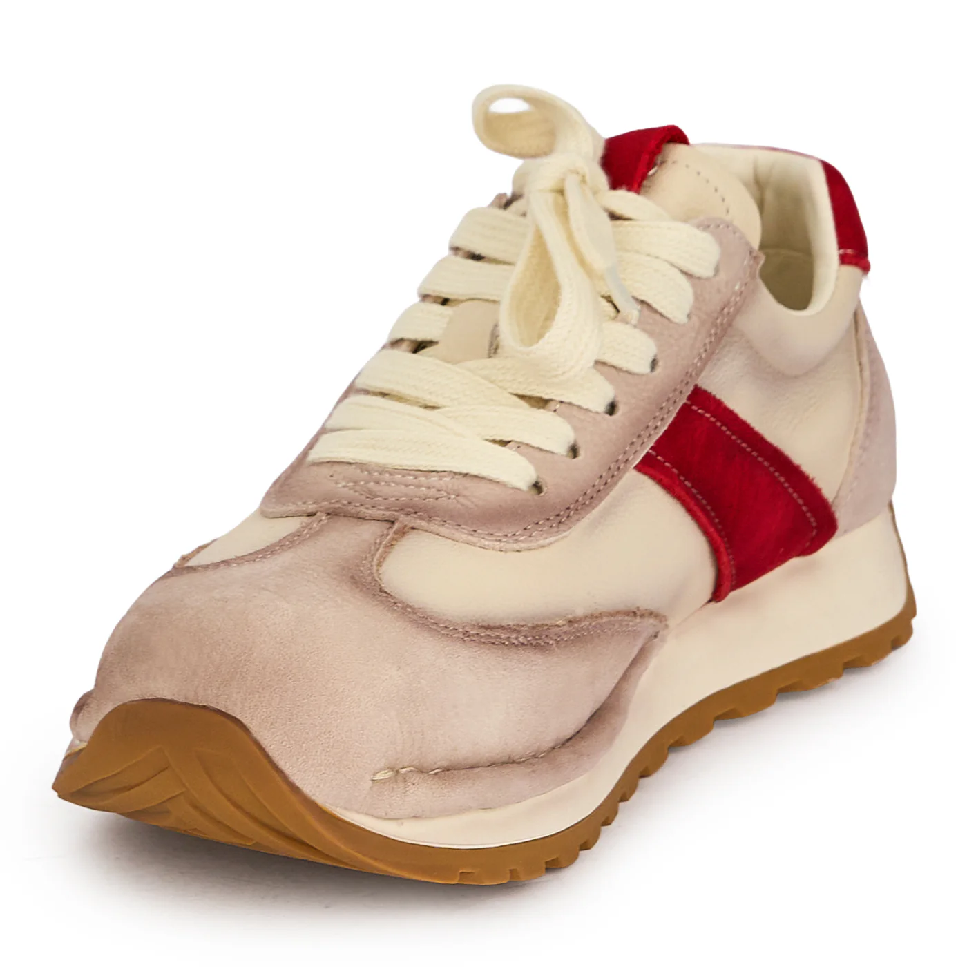 Pantofi dama din piele naturala multicolora 19547 - Image 3