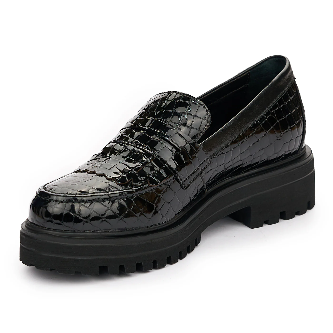 Pantofi Dama Din Piele Naturala Neagra 12973 - Image 3