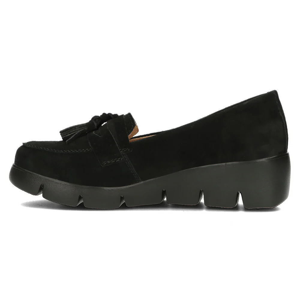 Pantofi dama din piele naturala neagra 13002 - Image 4