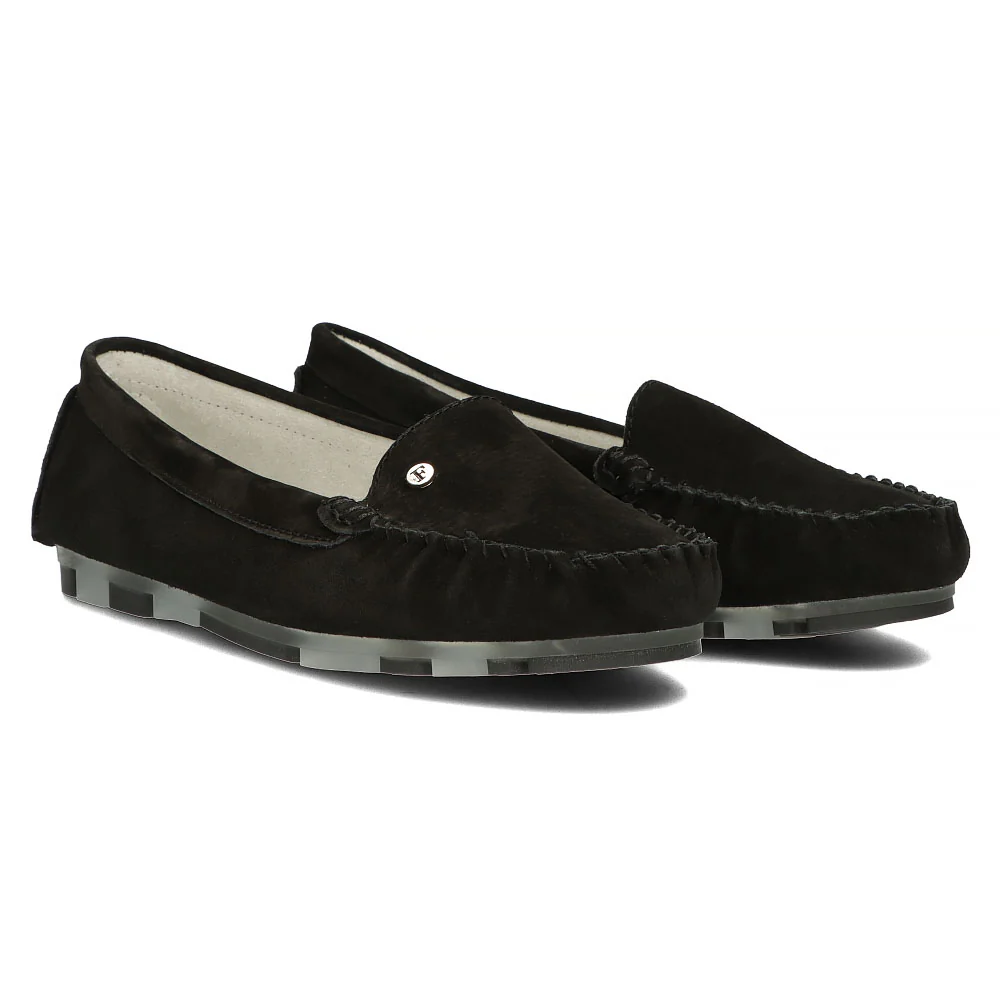 Pantofi dama din piele naturala neagra 13037 - Image 7