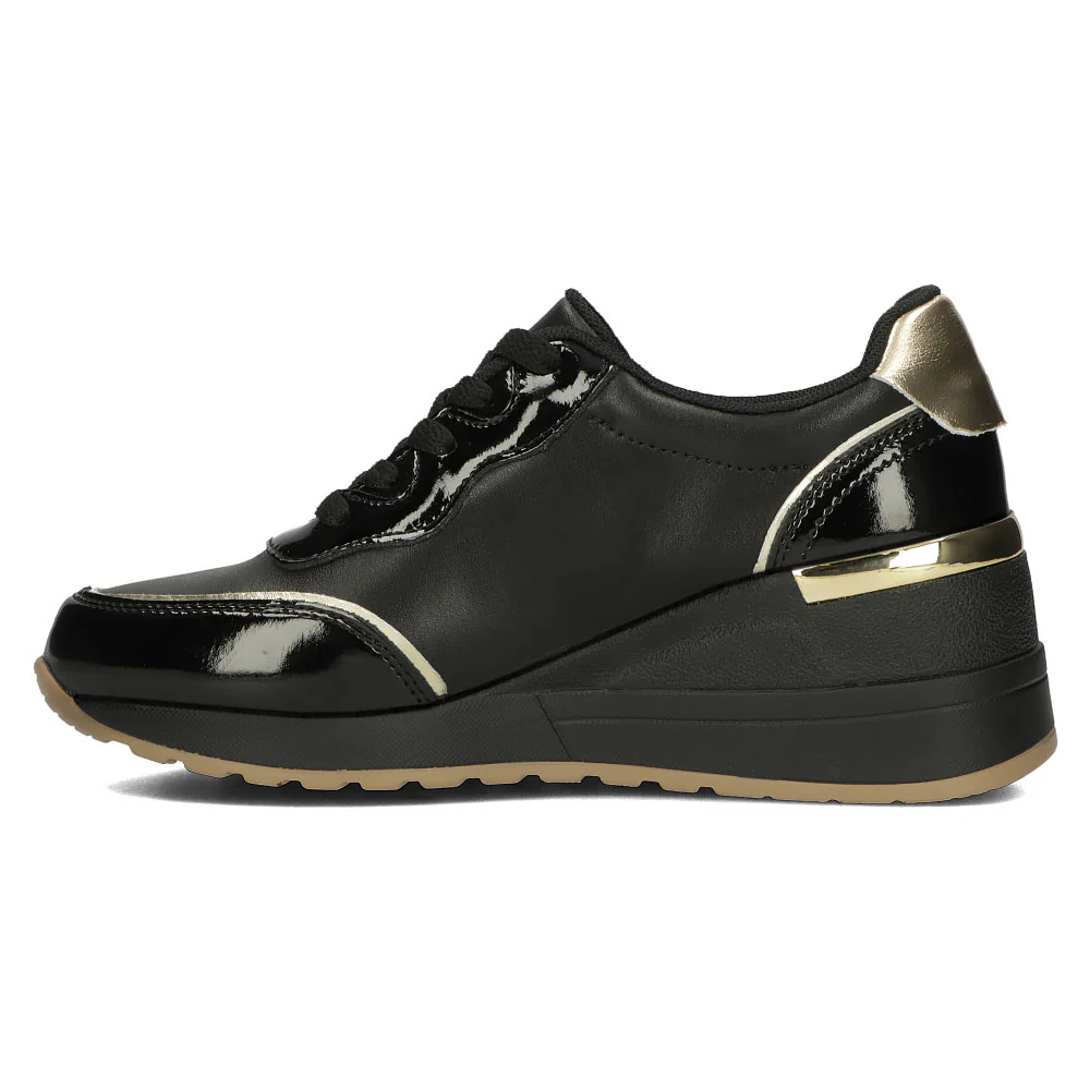Pantofi dama din piele naturala neagra 13139 - Image 3