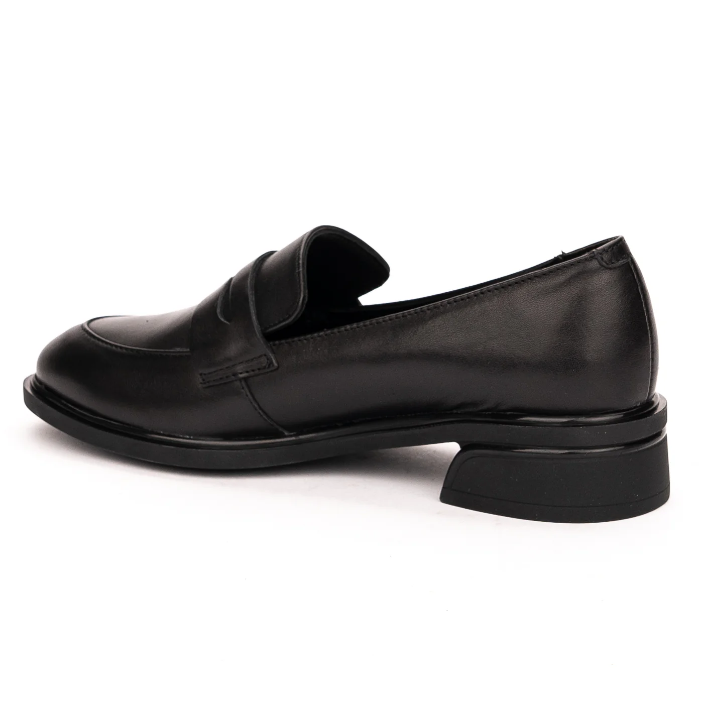 Pantofi dama din piele naturala neagra 13148 - Image 2