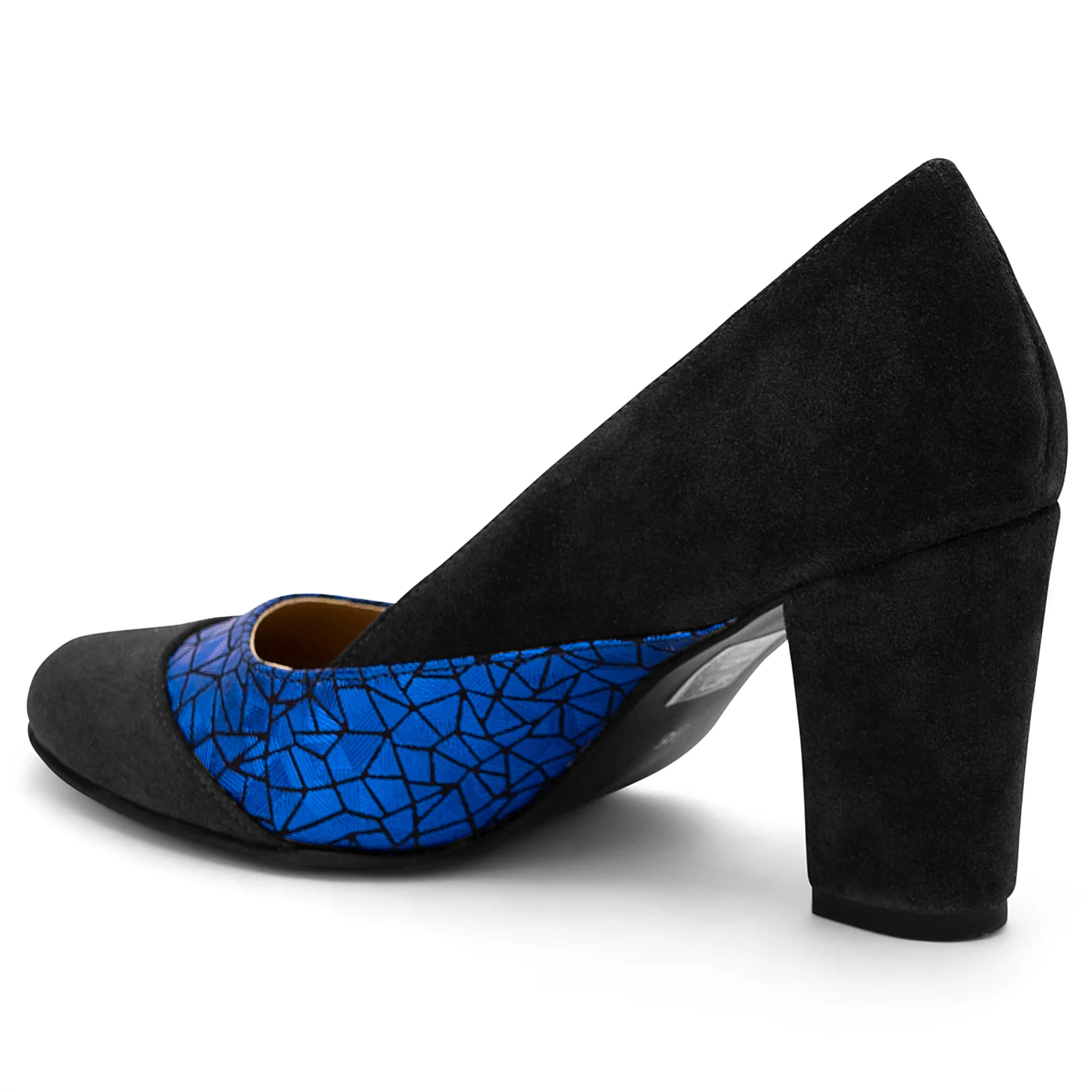Pantofi dama din piele naturala neagra 14081 - Image 2
