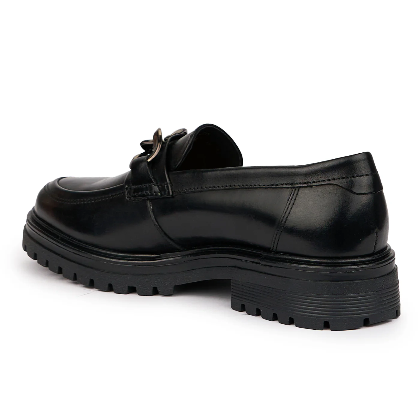 Pantofi dama din piele naturala neagra 14243 - Image 2