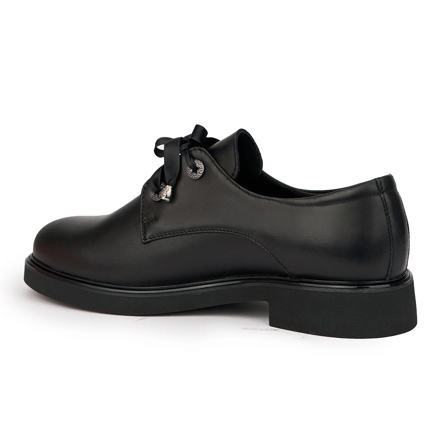 Pantofi dama din piele naturala neagra 14535 - Image 2