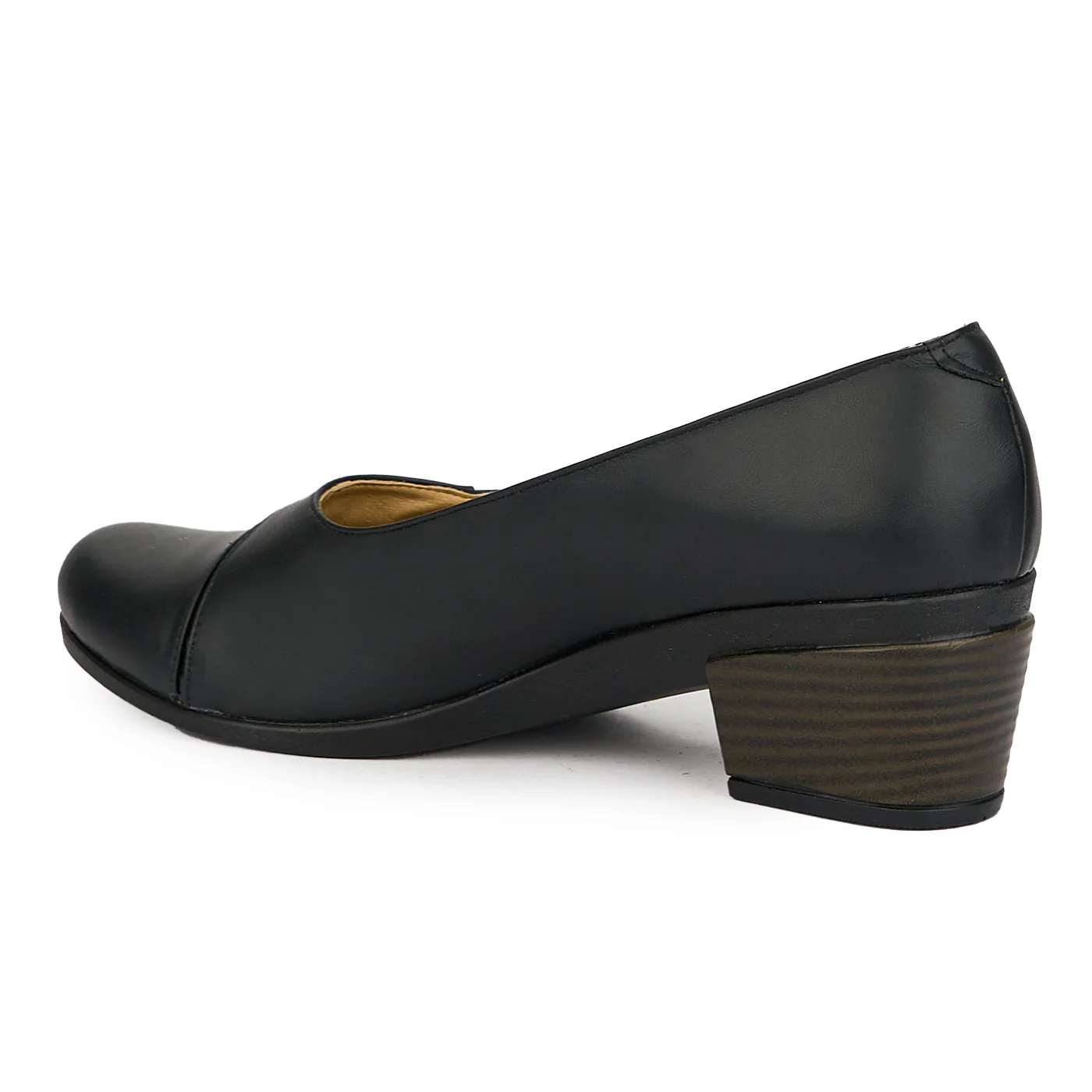 Pantofi dama din piele naturala neagra 14970 - Image 2