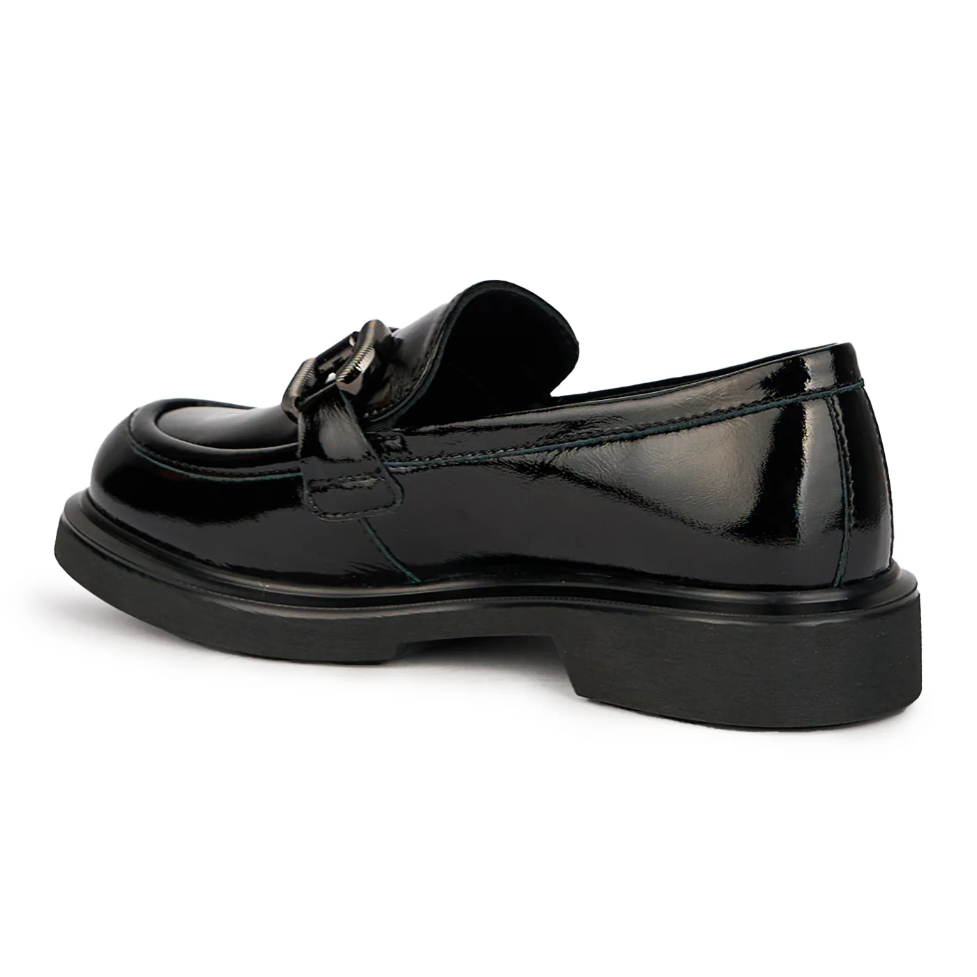 Pantofi dama din piele naturala neagra 15694 - Image 2