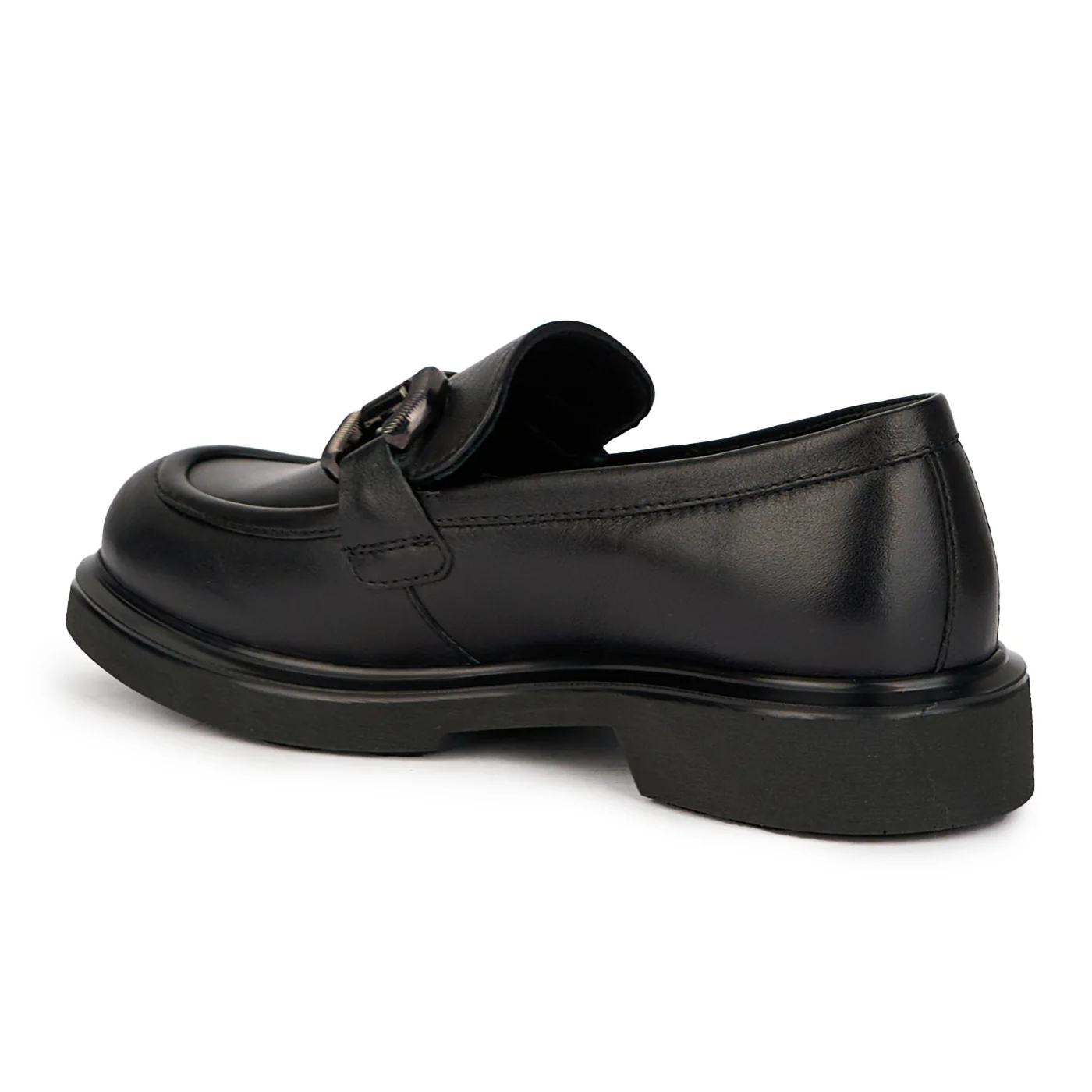 Pantofi dama din piele naturala neagra 15695 - Image 2