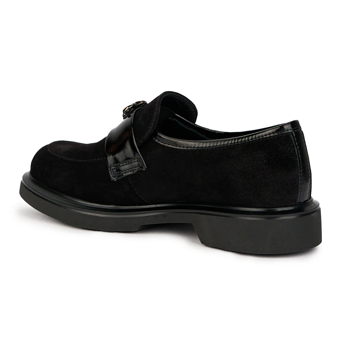 Pantofi dama din piele naturala neagra 15699 - Image 2