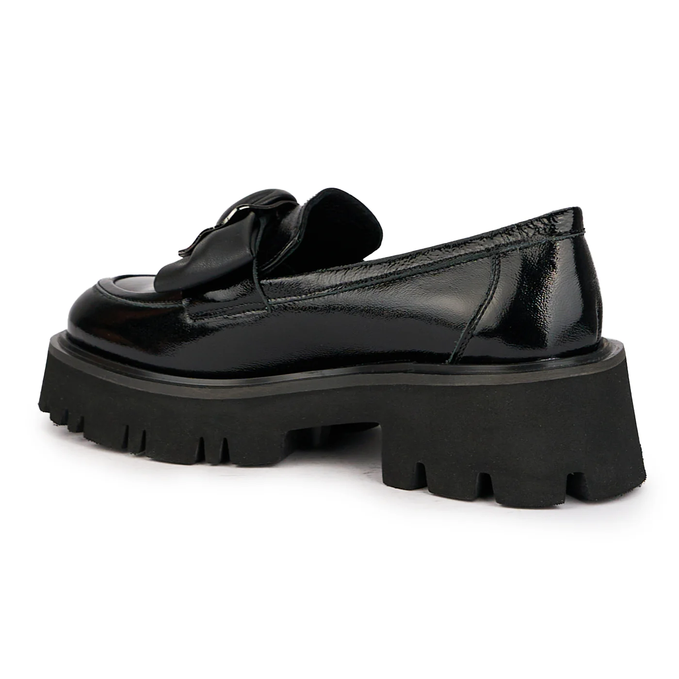 Pantofi dama din piele naturala neagra 15952 - Image 2