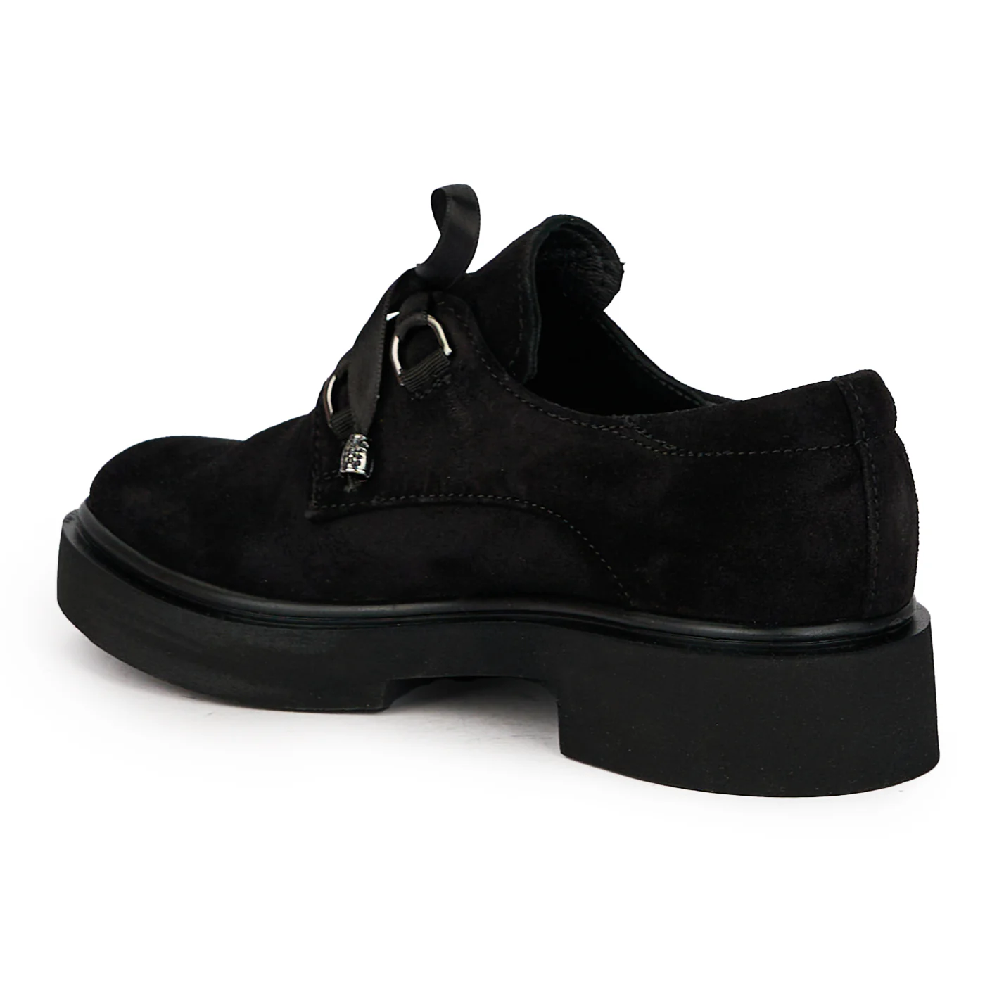 Pantofi dama din piele naturala neagra 16076 - Image 2