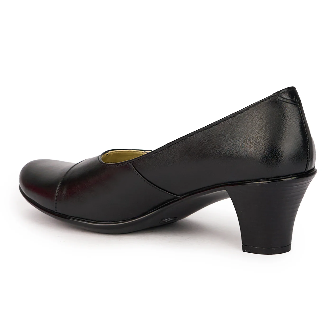 Pantofi dama din piele naturala neagra 16177 - Image 2