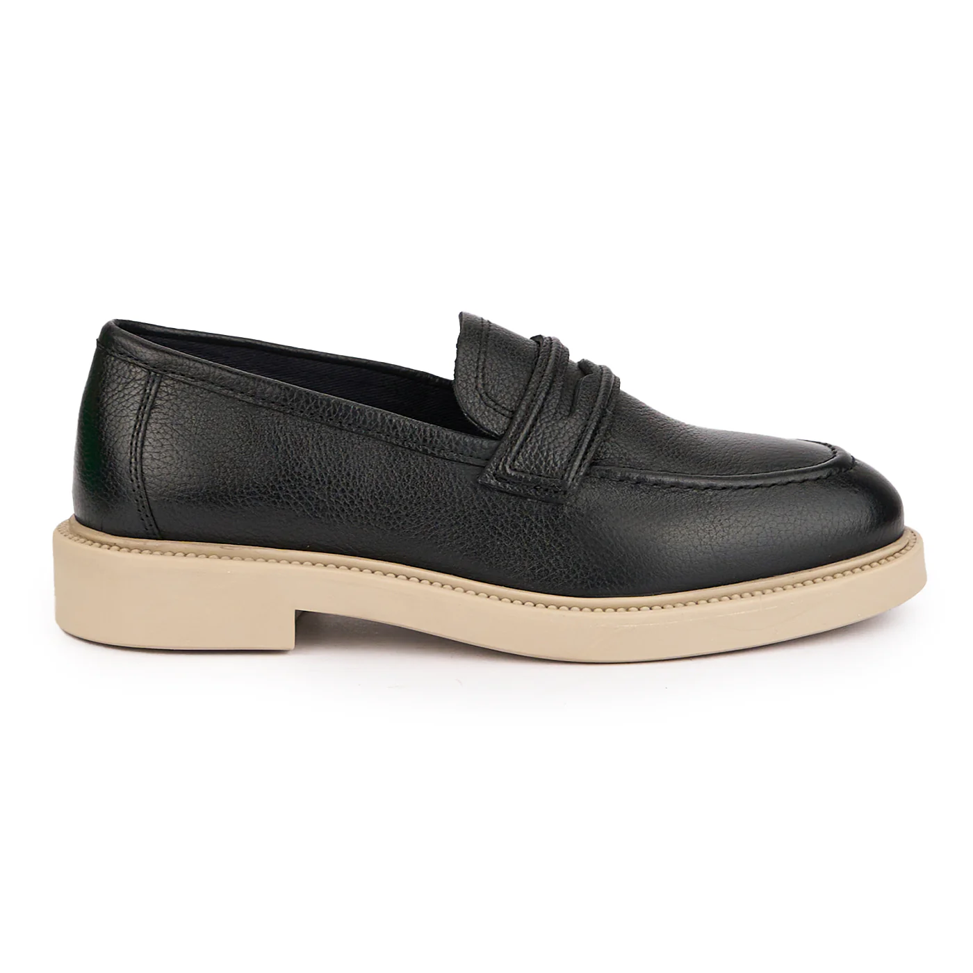 Pantofi dama din piele naturala neagra 16395