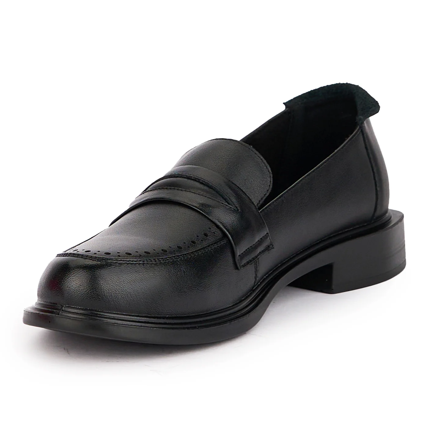 Pantofi dama din piele naturala neagra 16833 - Image 4