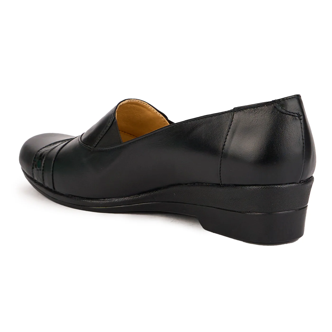 Pantofi dama din piele naturala neagra 16875 - Image 2