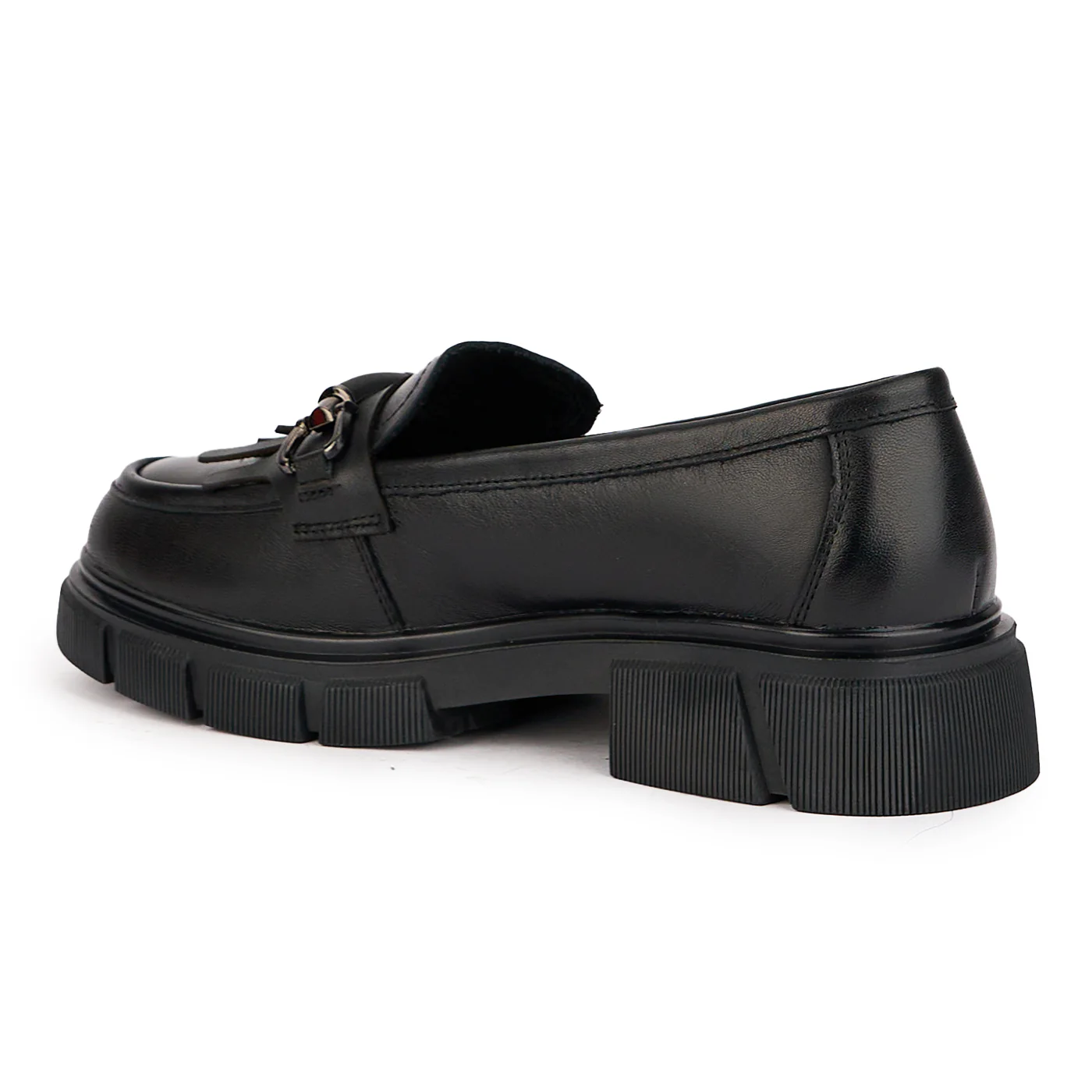 Pantofi dama din piele naturala neagra 16991 - Image 2