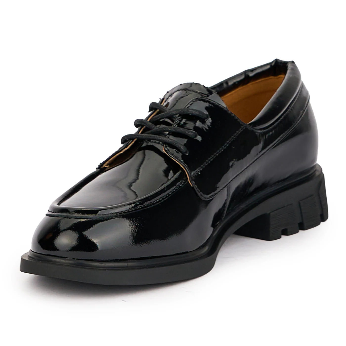 Pantofi dama din piele naturala neagra 16997 - Image 3