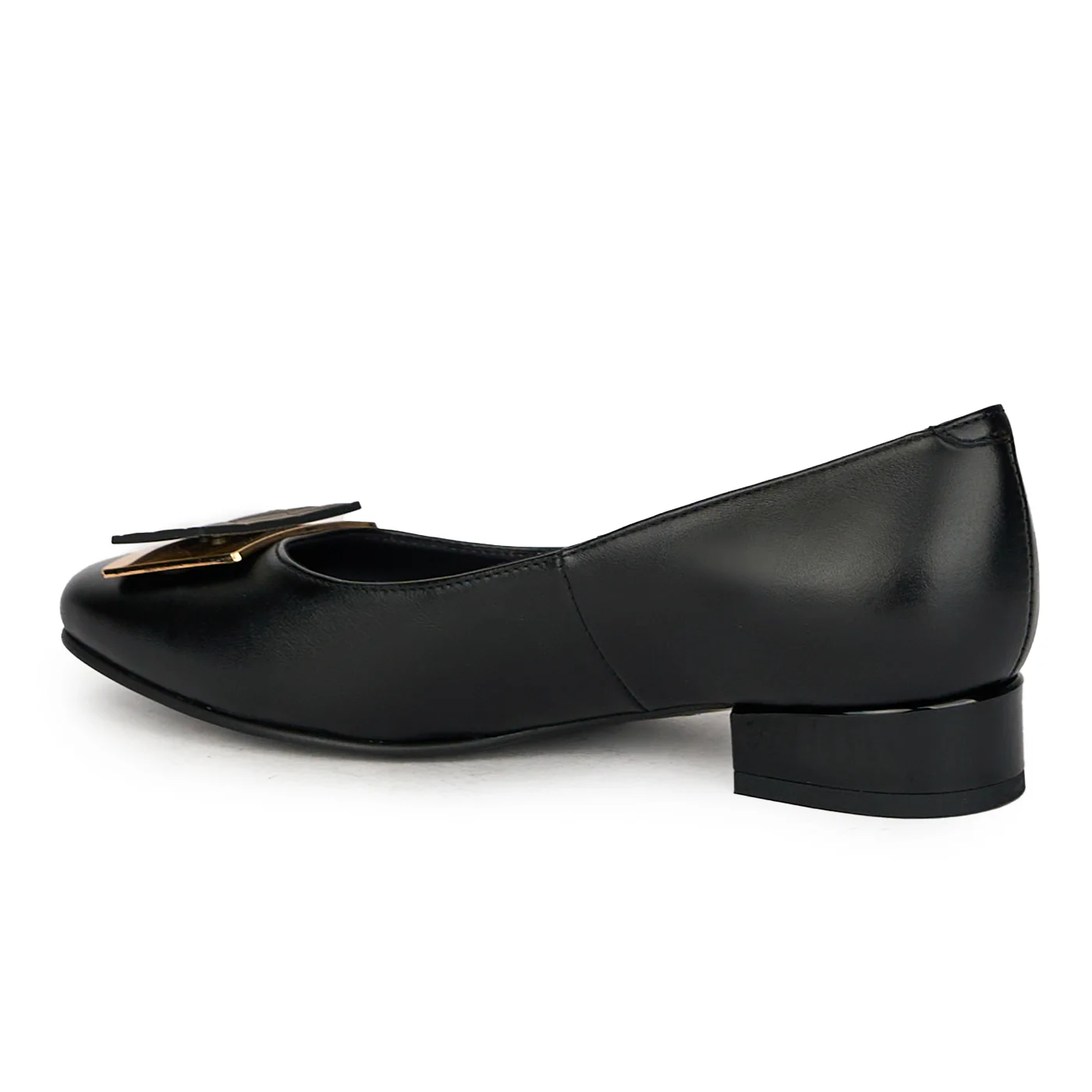 Pantofi dama din piele naturala neagra 17609 - Image 2