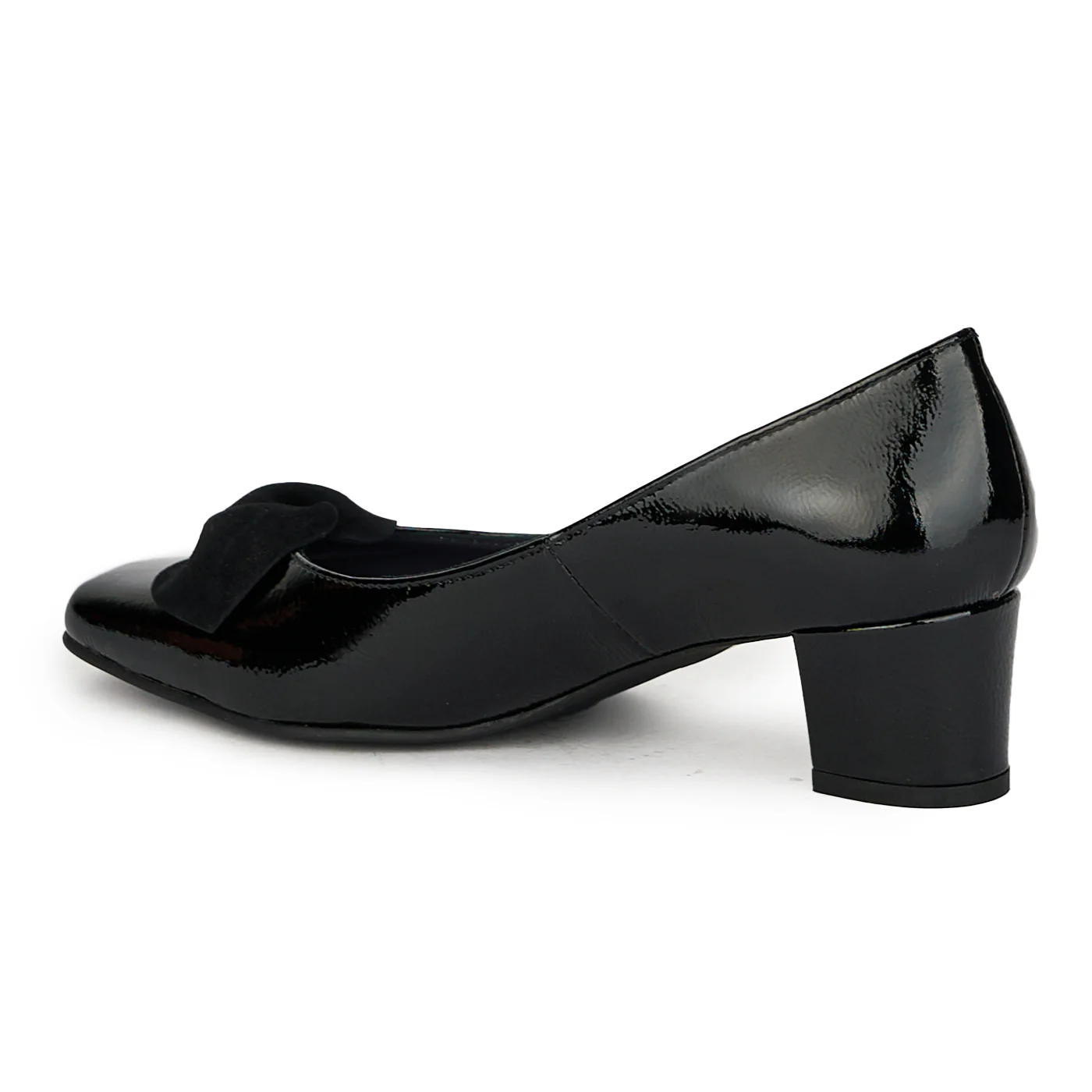 Pantofi dama din piele naturala neagra 17613 - Image 2