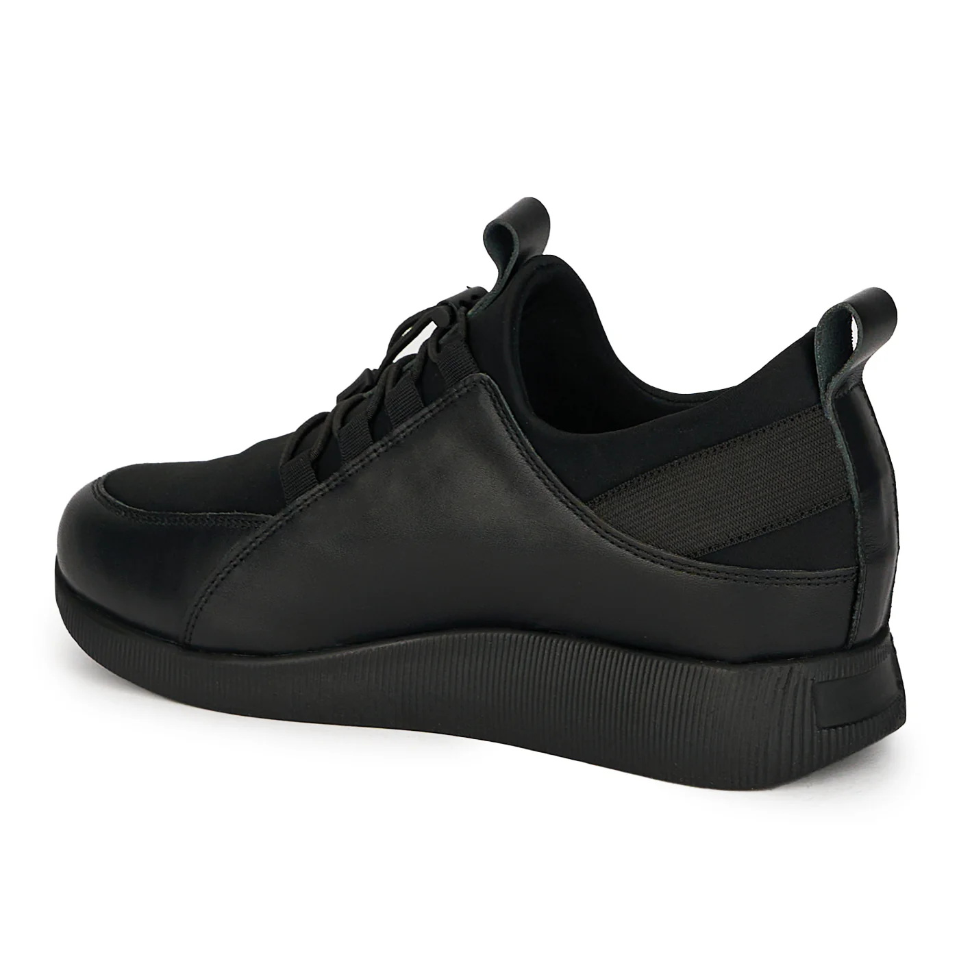 Pantofi dama din piele naturala neagra 17847 - Image 2