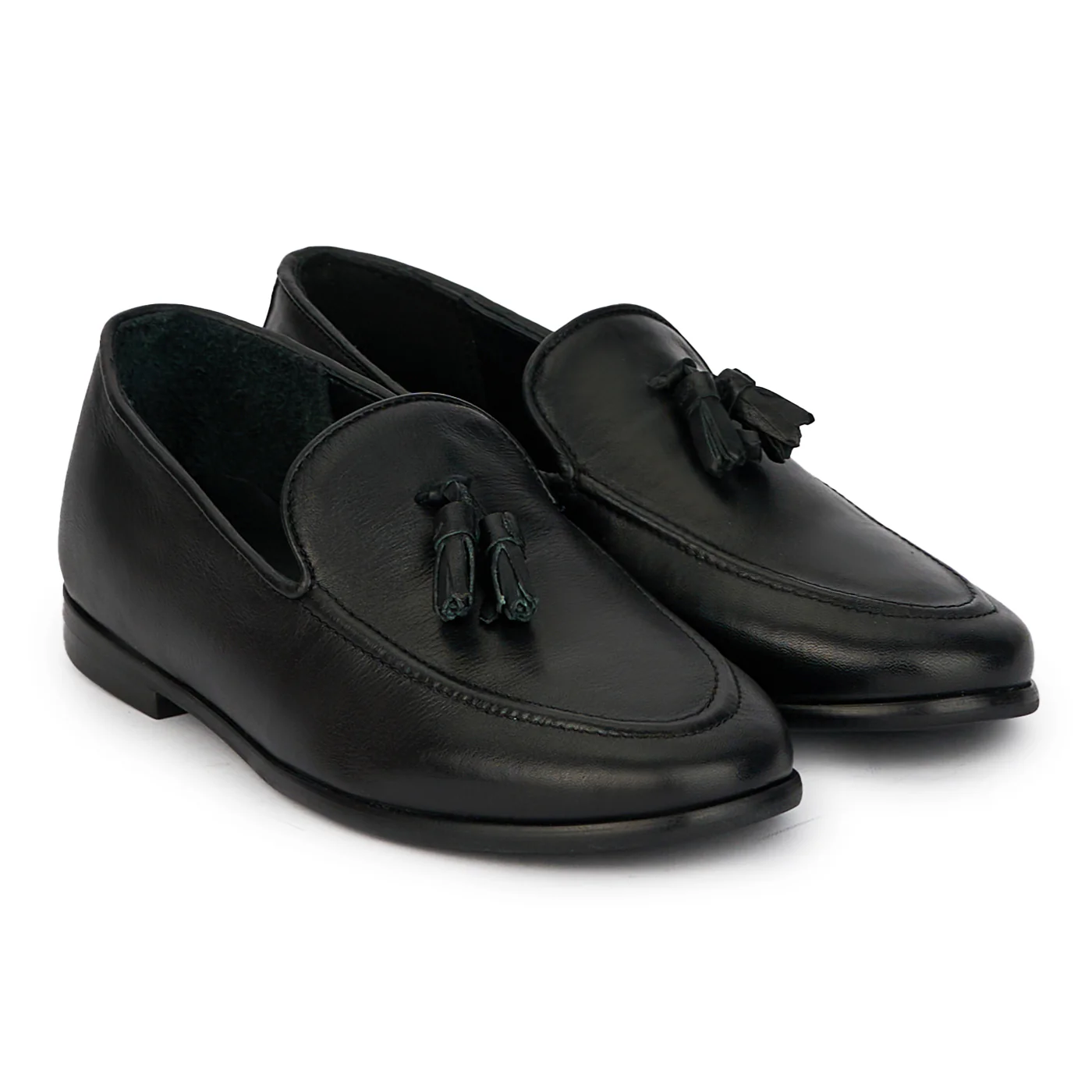 Pantofi dama din piele naturala neagra 18021 - Image 4