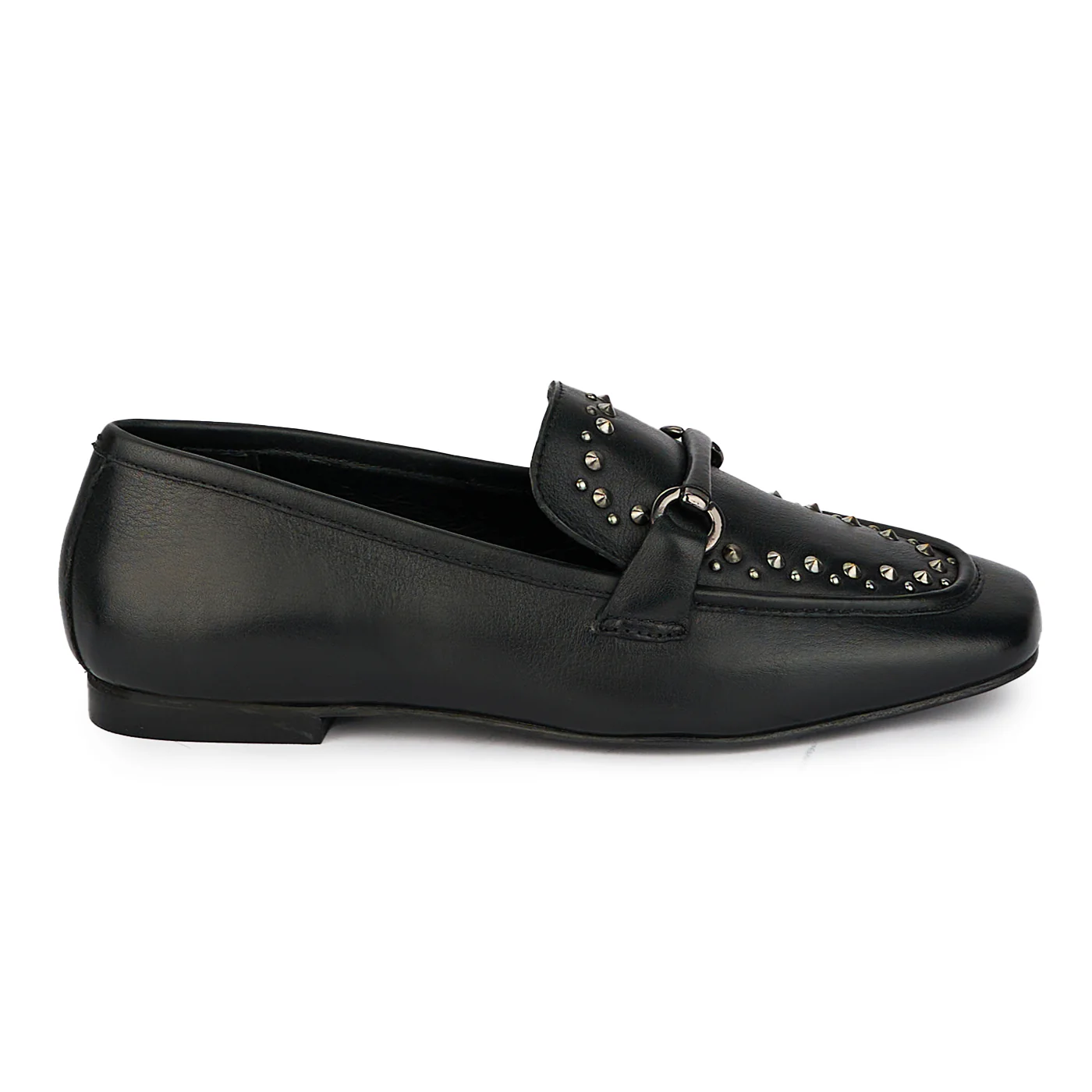 Pantofi dama din piele naturala neagra 18023