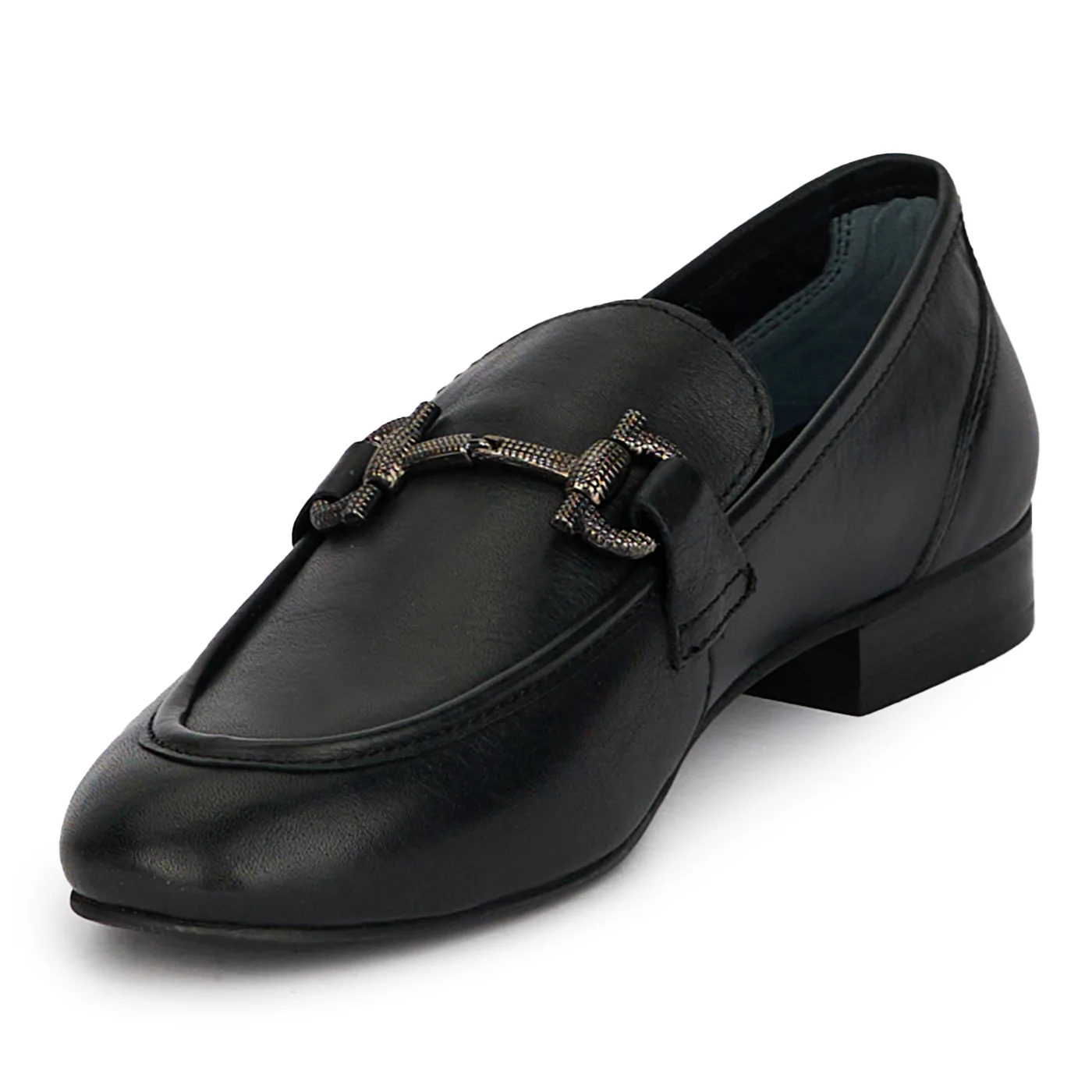 Pantofi dama din piele naturala neagra 18025 - Image 3