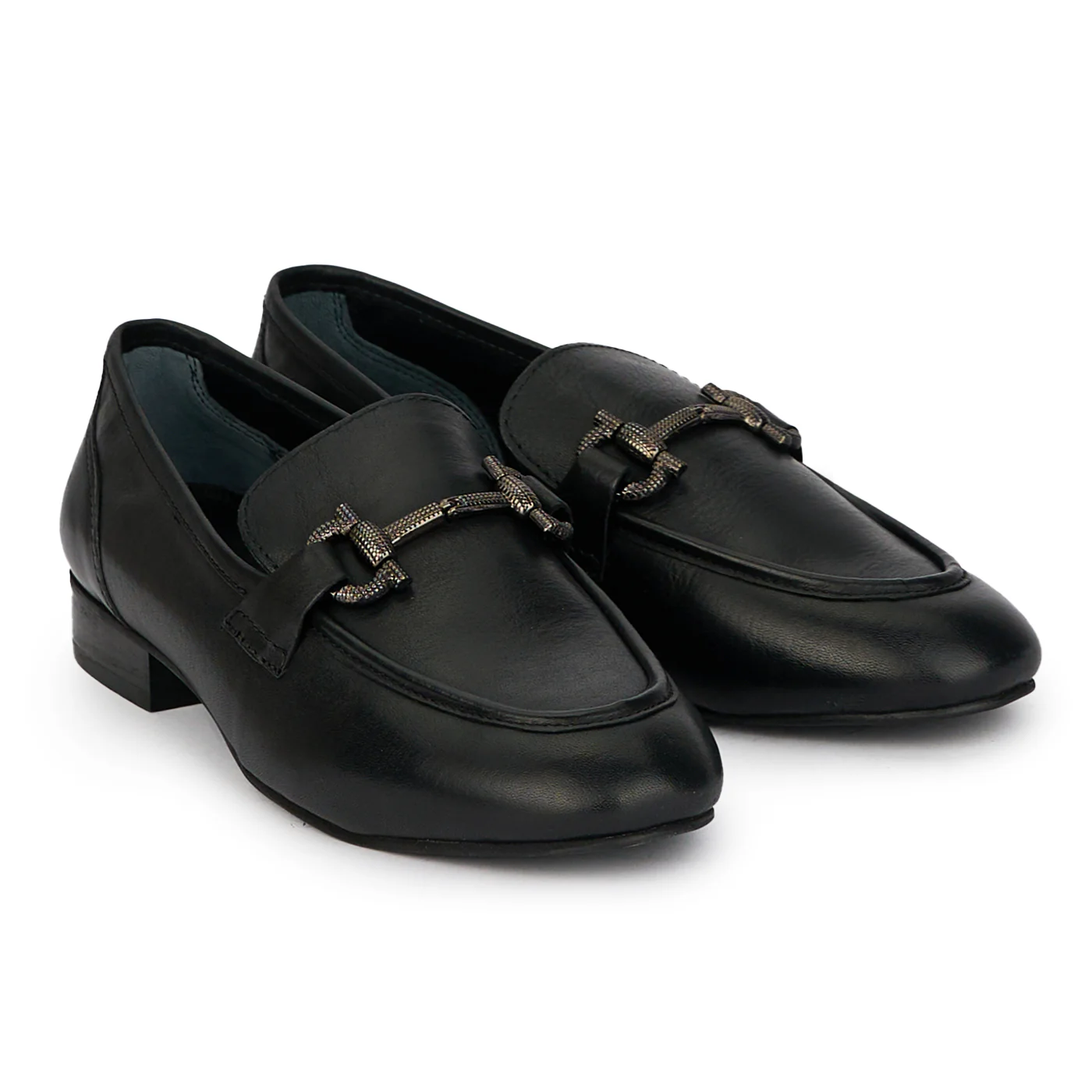 Pantofi dama din piele naturala neagra 18025 - Image 4